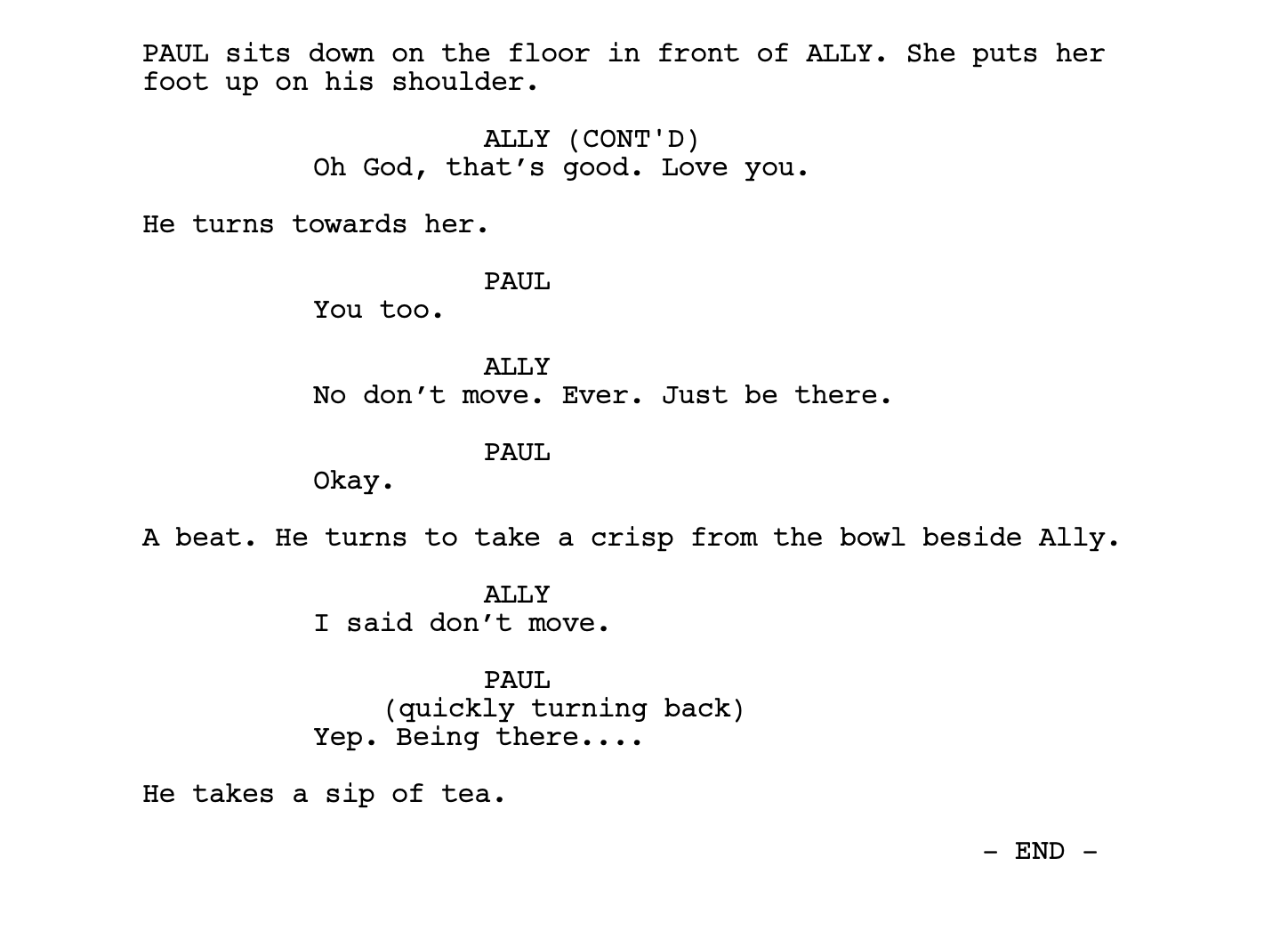 FORMATTING YOUR SPEC SCRIPT WHILE SOCIAL DISTANCING A PRIMER, PART 17