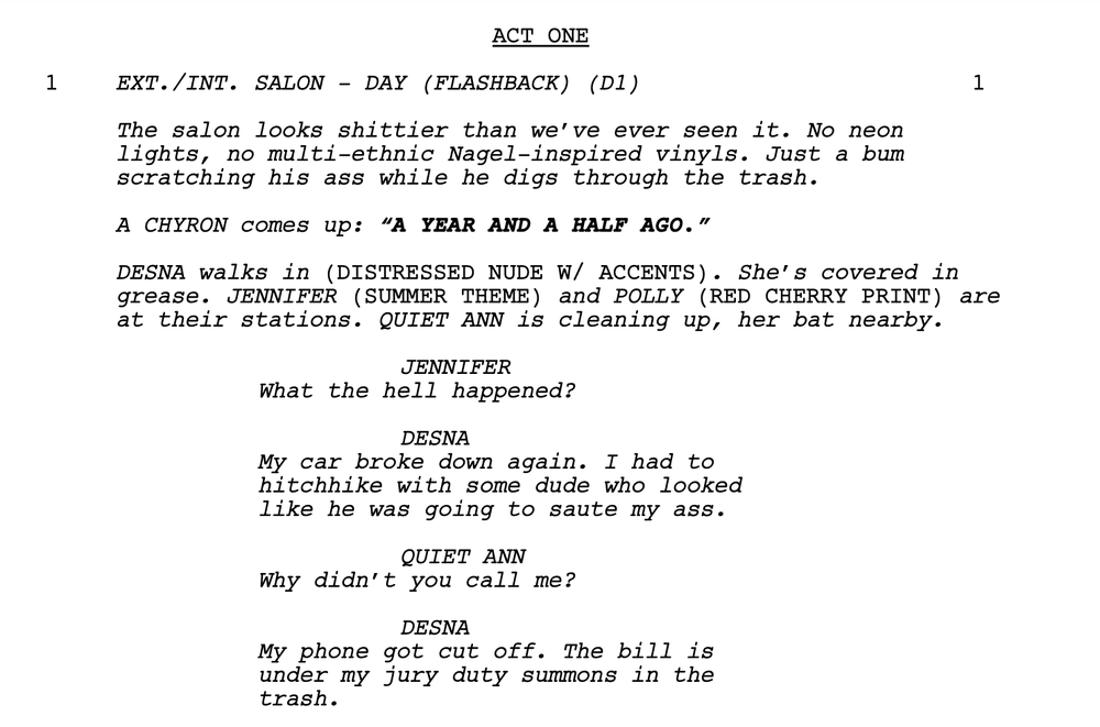 FORMATTING YOUR SPEC SCRIPT WHILE SOCIAL DISTANCING: A PRIMER, PART 17 ...