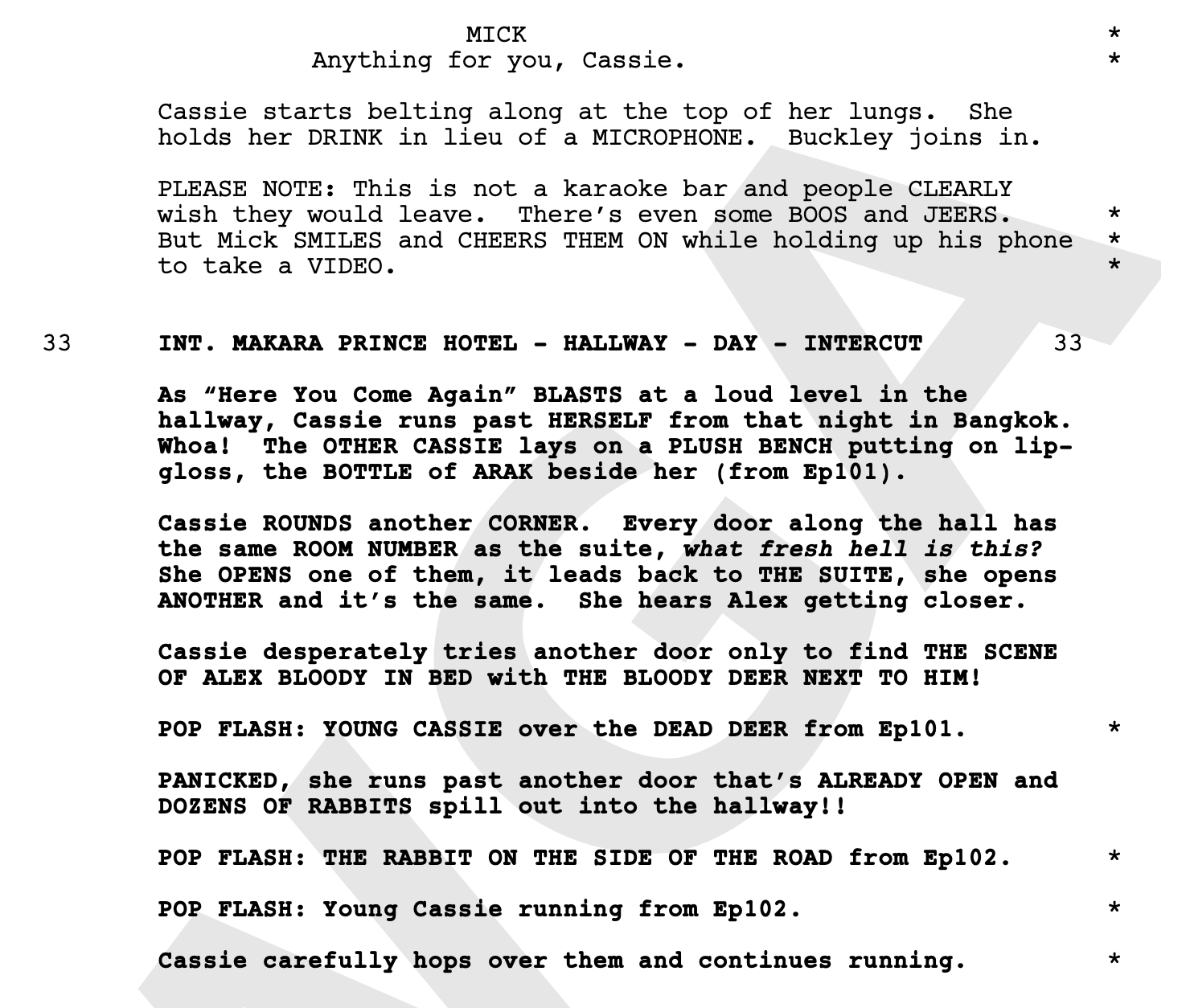 Scene Script Example