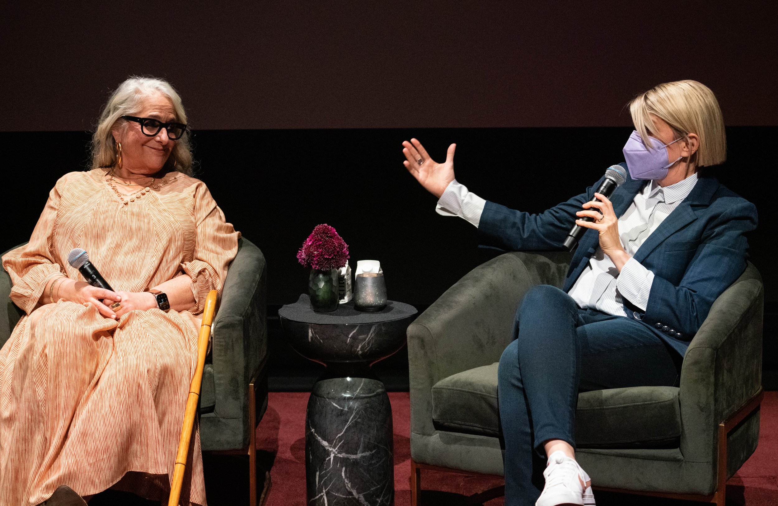 Marta Kauffman and Liz Feldman