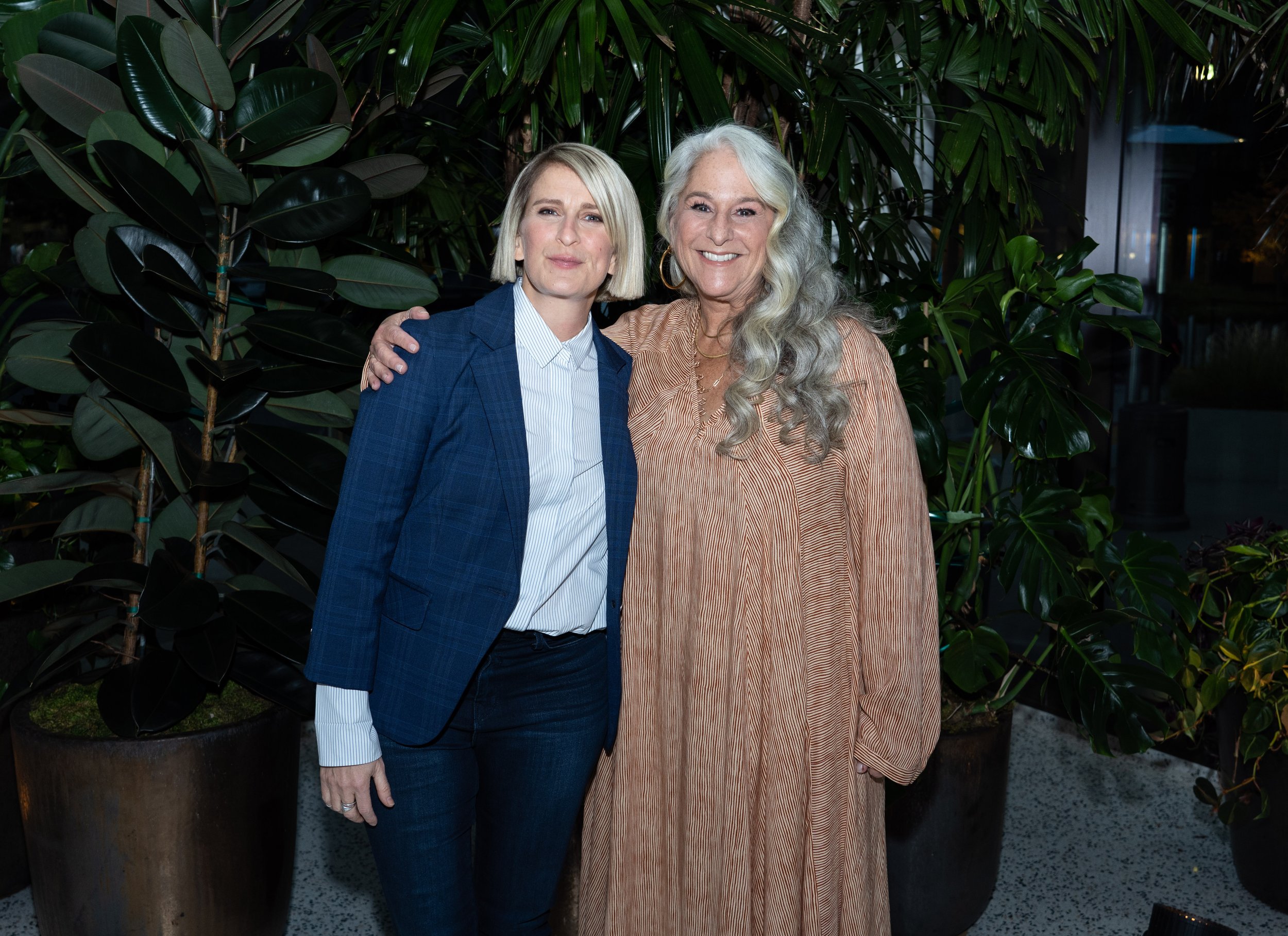 DEAD TO ME creator/showrunner Liz Feldman and GRACE AND FRANKIE co-creator/showrunner Marta Kauffman