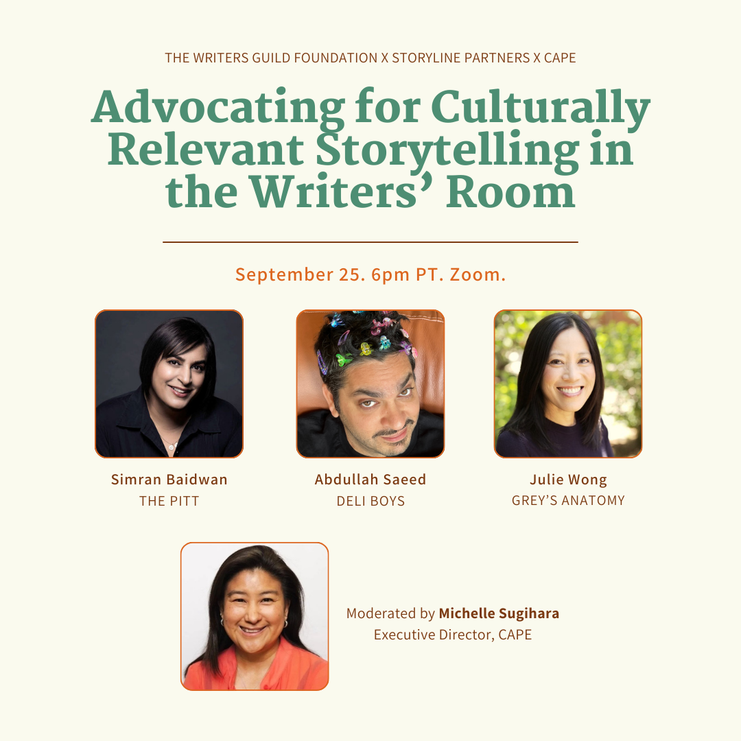 Advocating for Culturally Relevant Storytelling in the Writers’ Room