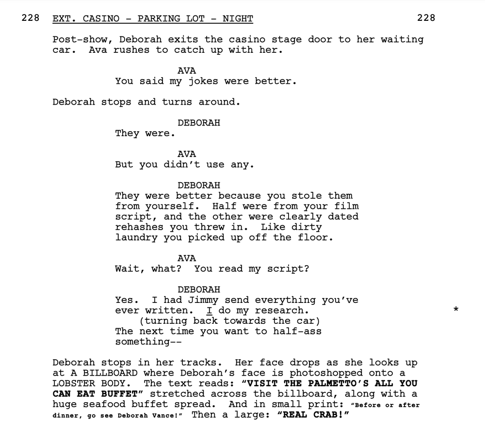 Script 52 FORMATTING YOUR SPEC SCRIPT WHILE SOCIAL DISTANCING: A PRIMER, PART 18 ...