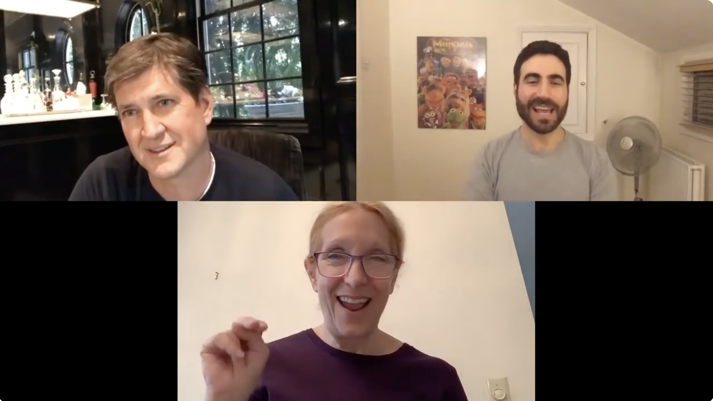  Bill Lawrence and Brett Goldstein from TED LASSO chat for WGFestival 2020. 