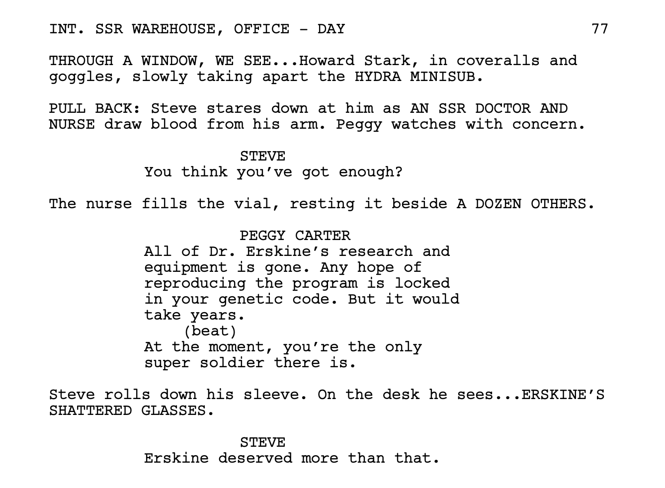 CAPTAIN AMERICA: THE FIRST AVENGER (2011)