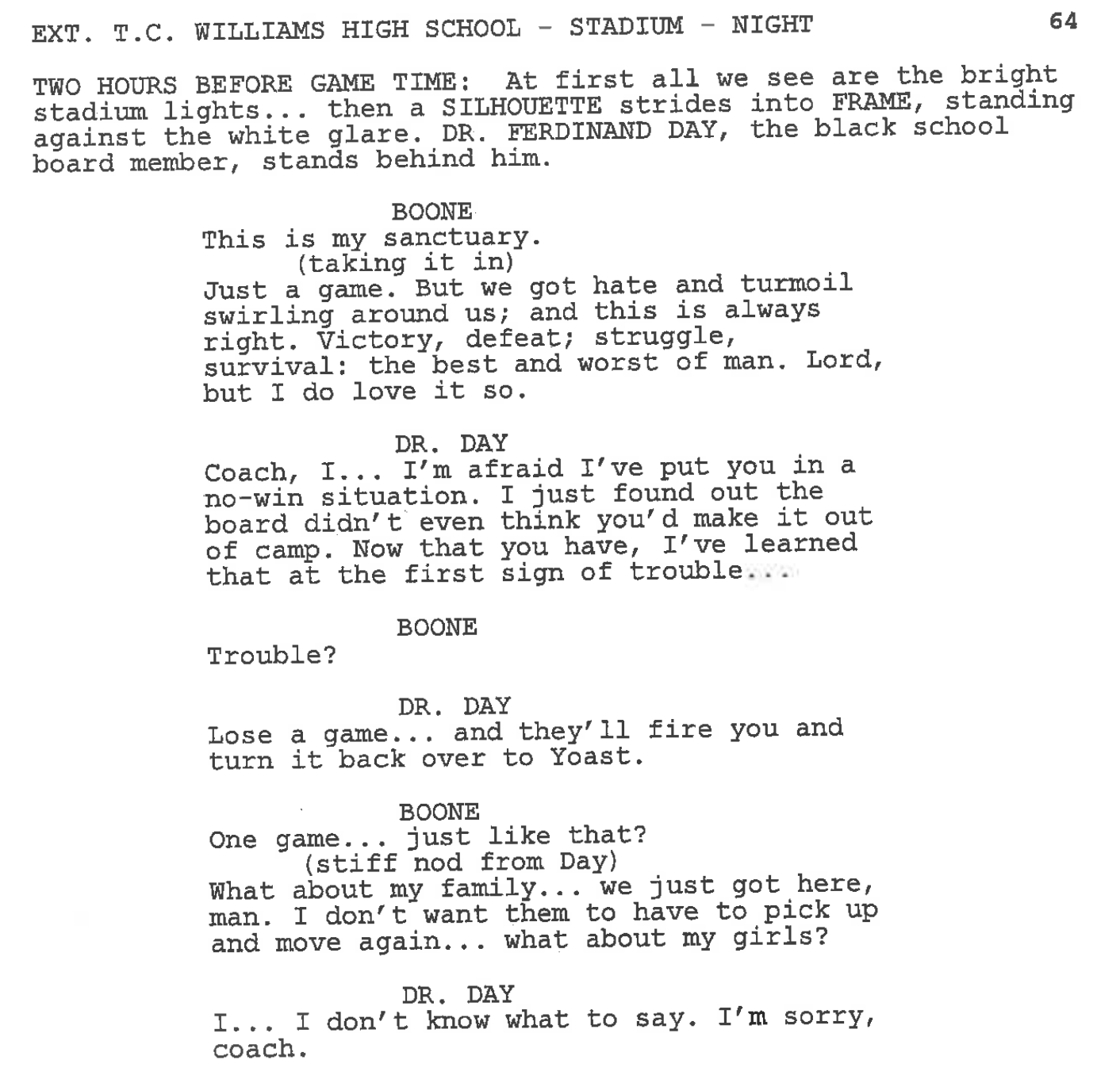 REMEMBER THE TITANS (2000)