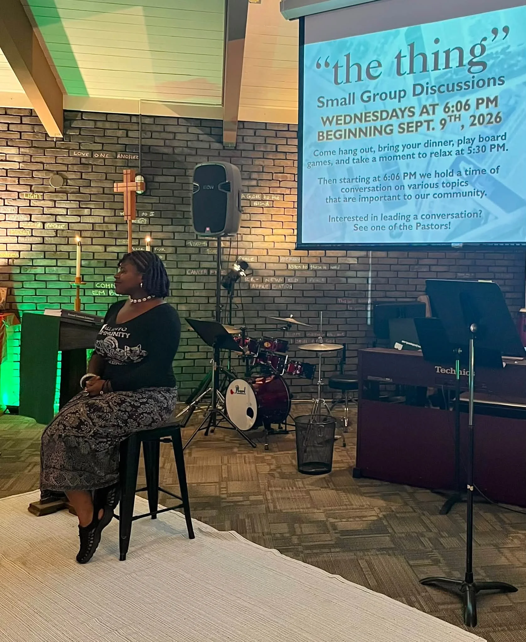 A wonderful night at jacob's porch with massive amounts of food and beautiful worship centering on the Marks of the Church. 

Thank you Ben Buss for coordinating the church cooked meal from Gethsemane Lutheran Church, Columbus, Ohio and Lord of Life 
