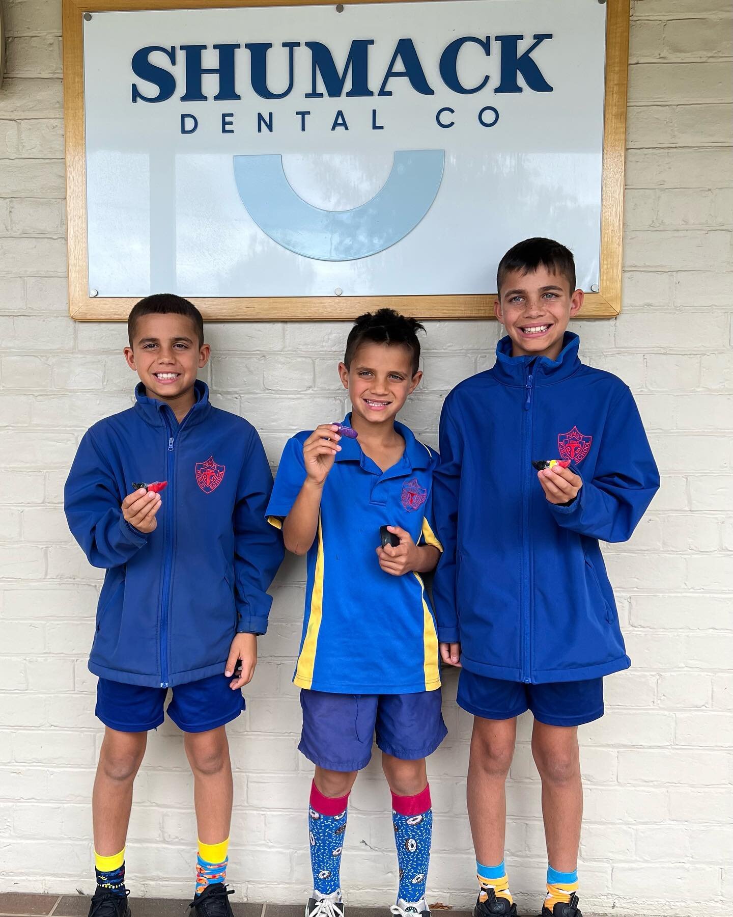 The Penrith family boys ready for a big weekend of sport with their new custom fit mouthguards. Check out their family page Ballin 🏀n Sacred Land @ballinonsacredland 😎