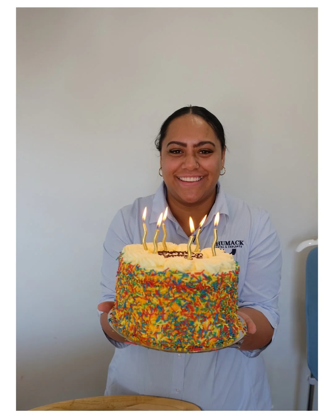 The one who gets it all done behind the scenes! ✨ Massive Happy Birthday to our wonderful Talia ✨ go treat yourself to some sushi and enjoy a little procrastination - you deserve it 🫶🏽 #ShumackDental #Dental #Birthday