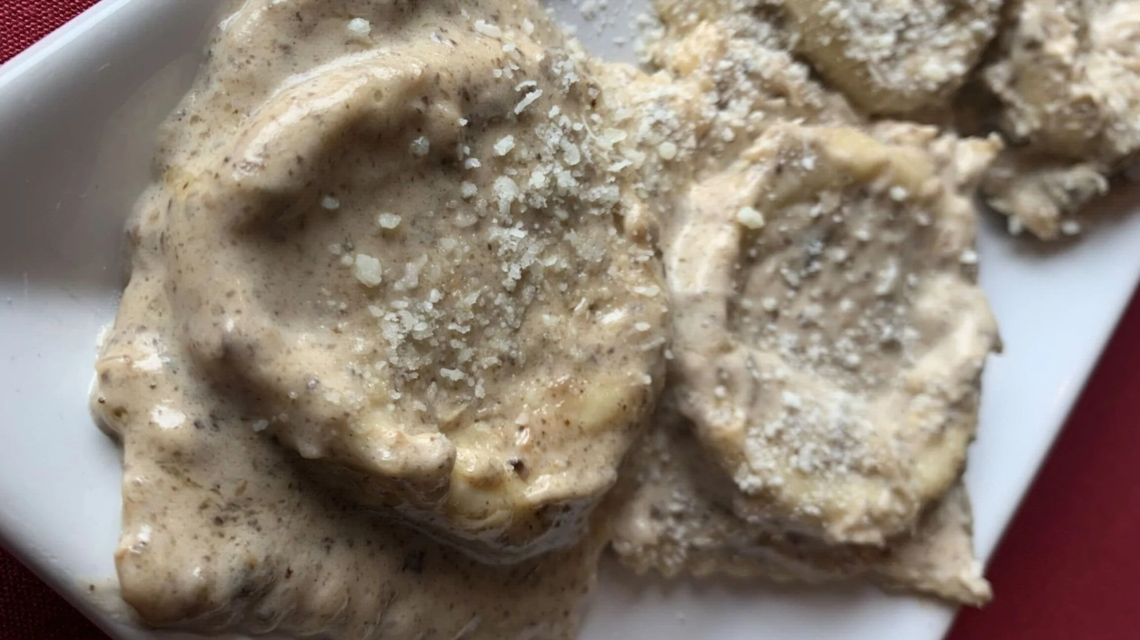 TOIT Homemade Portabella Mushroom Ravioli (V)