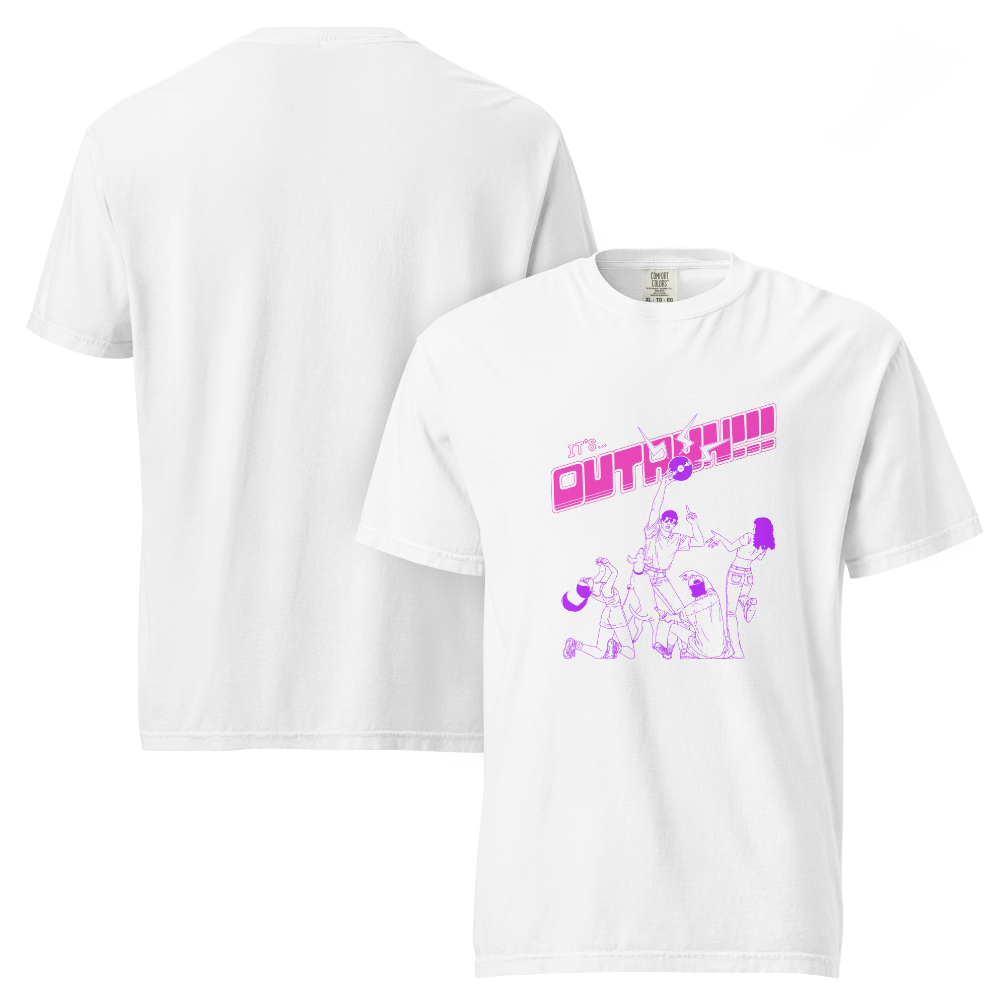 Outrun The Almight Vinyl T-Shirt