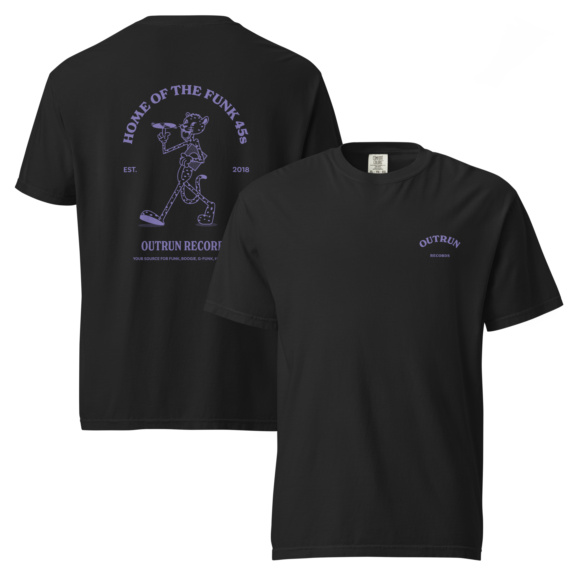 Outrun Cheetah Mascot T-Shirt