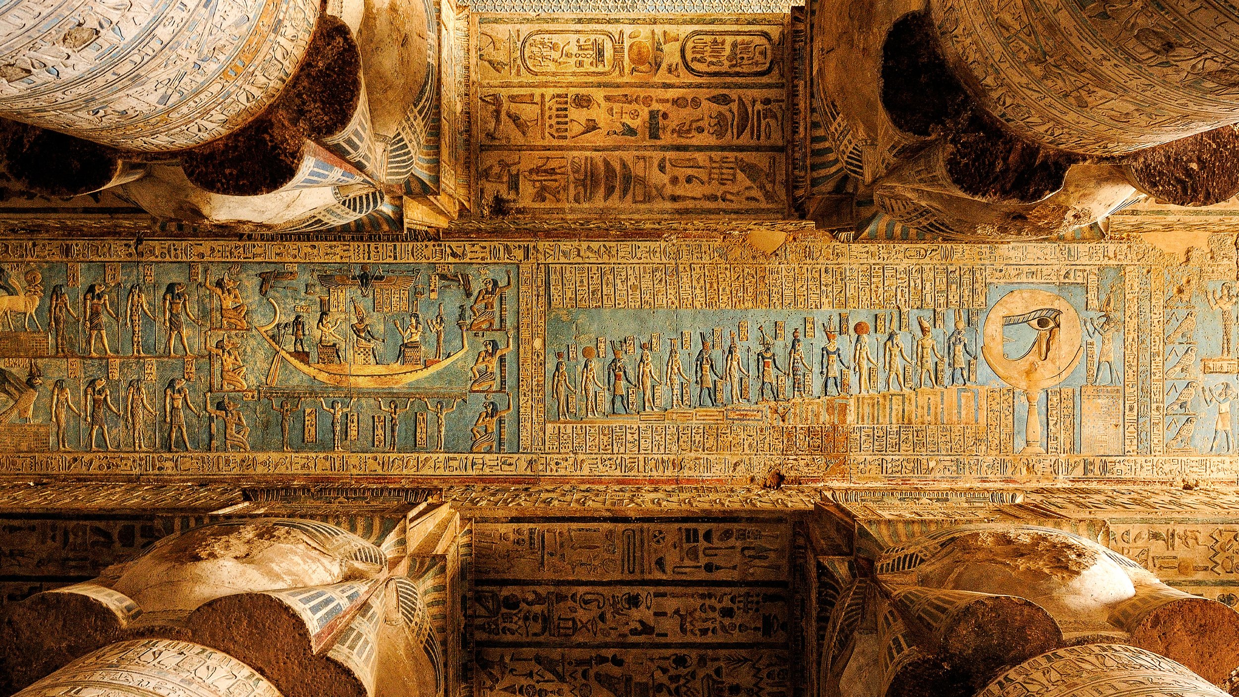 Dendera Temple of Hathor + Pleiades
