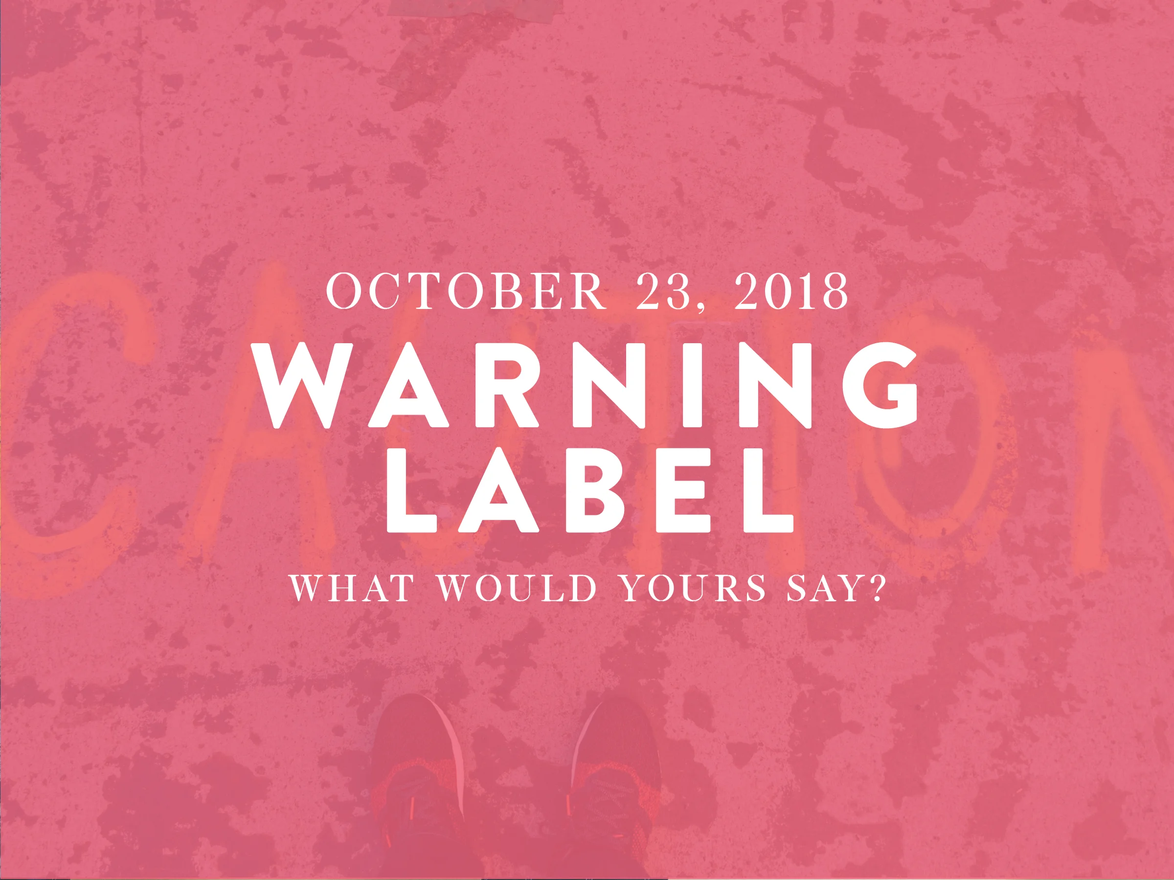 Warning Label