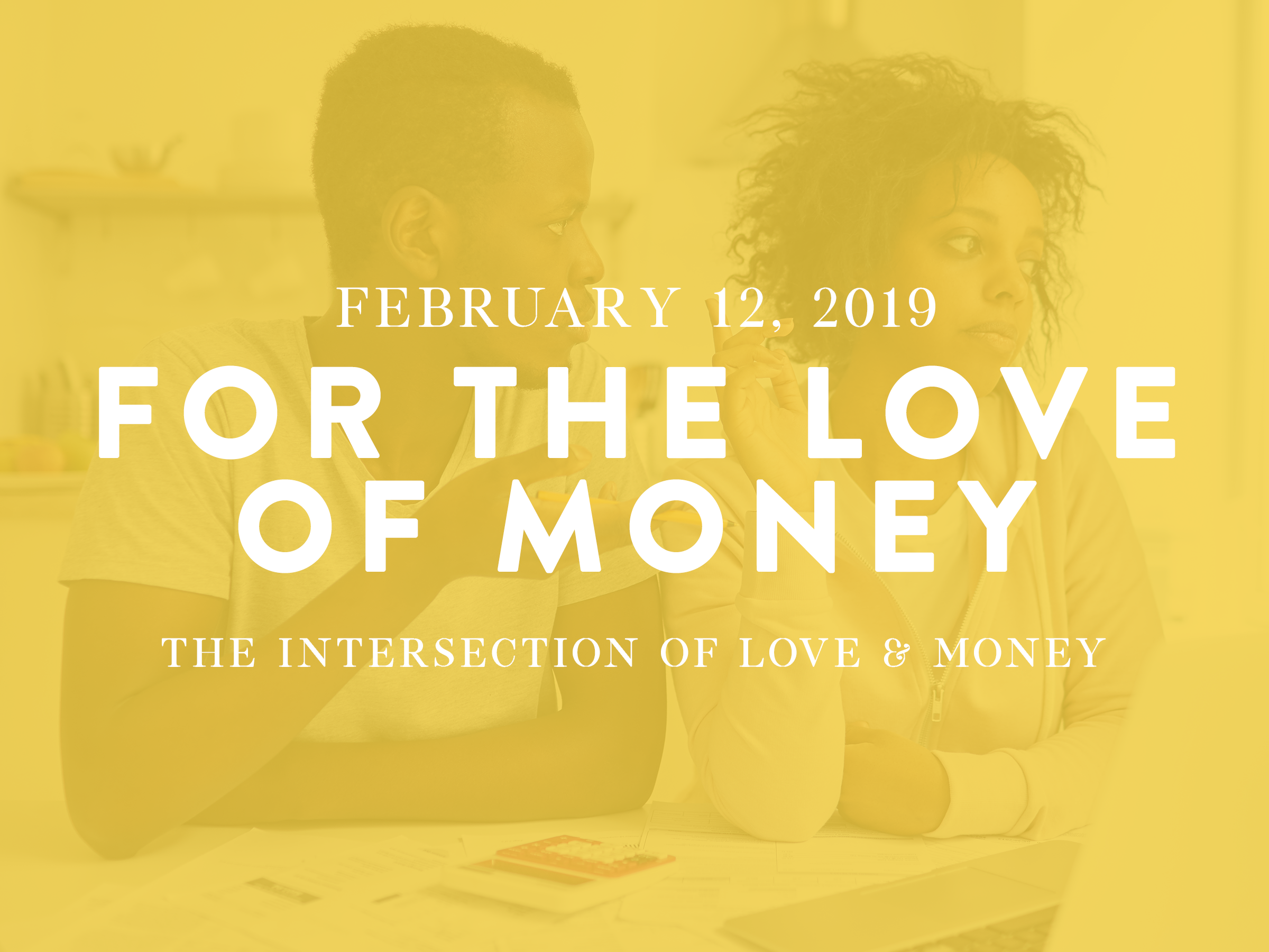 For The Love Of Money