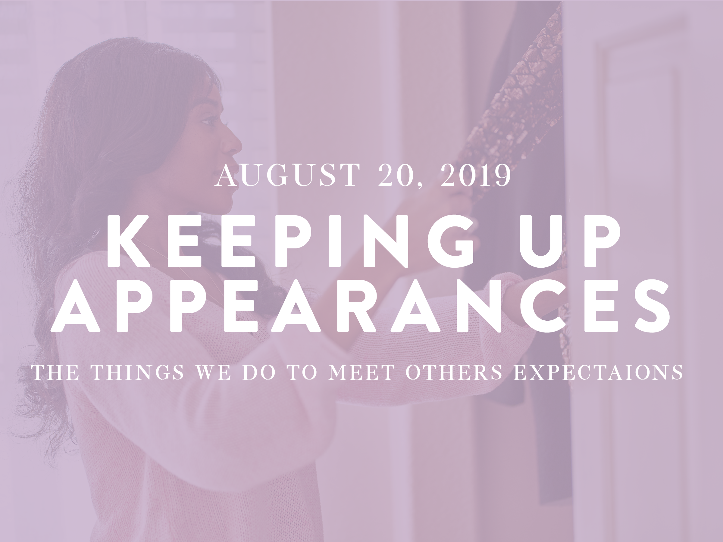 Keeping Up Appearances