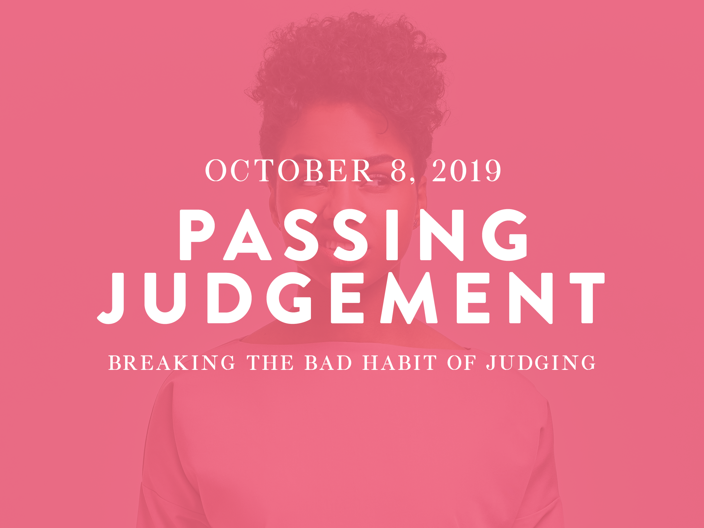 Passing Judgement