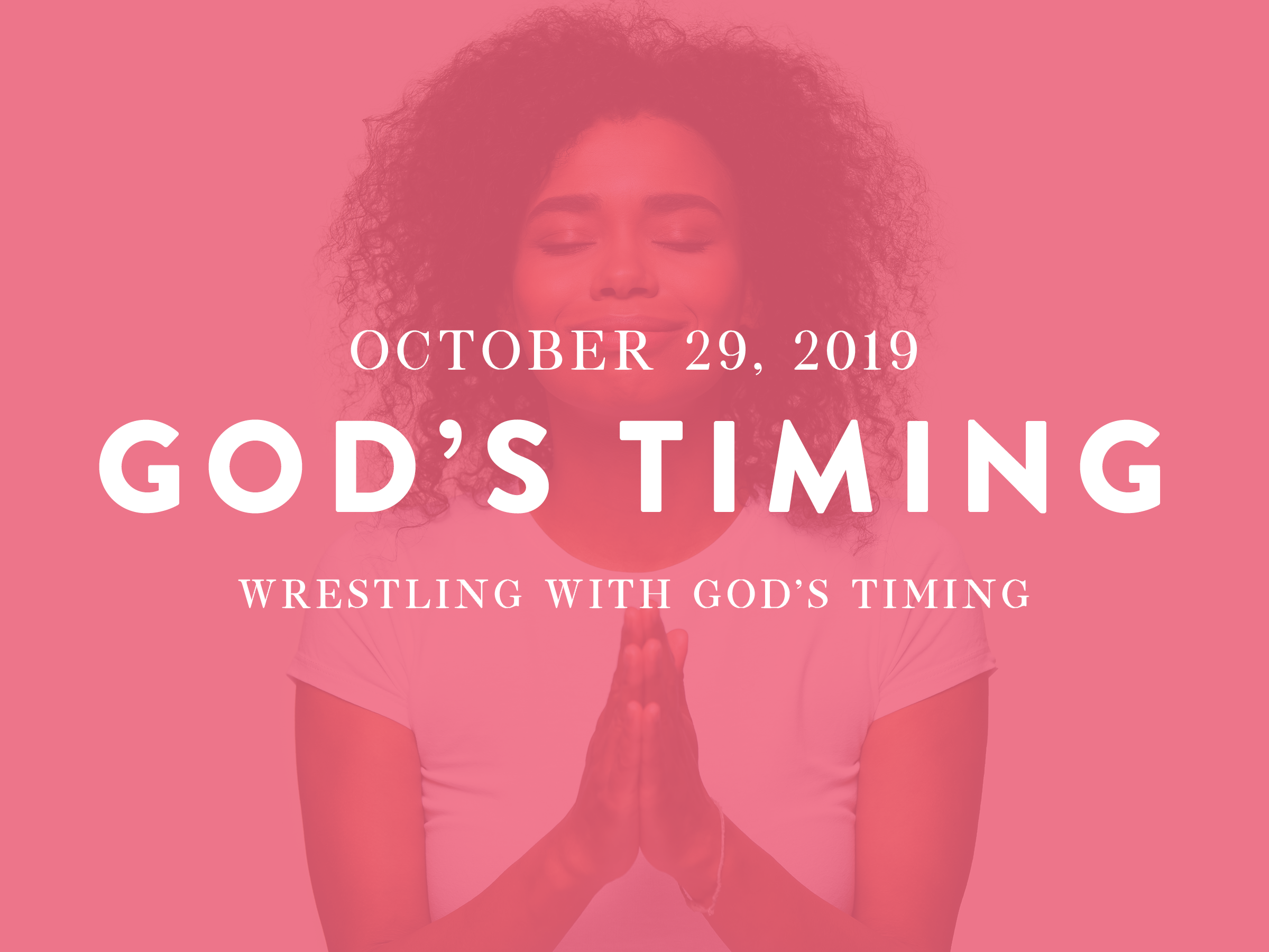God's Timing