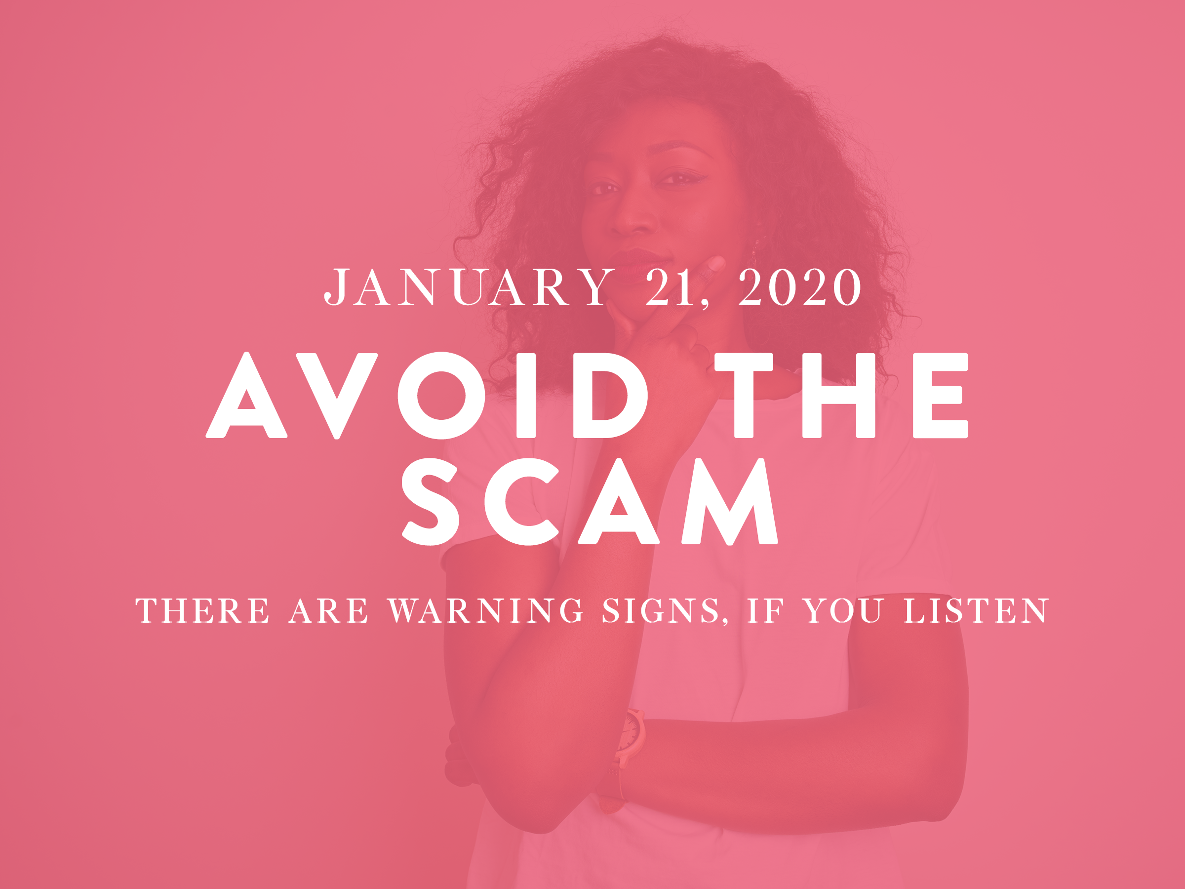 Avoid The Scam