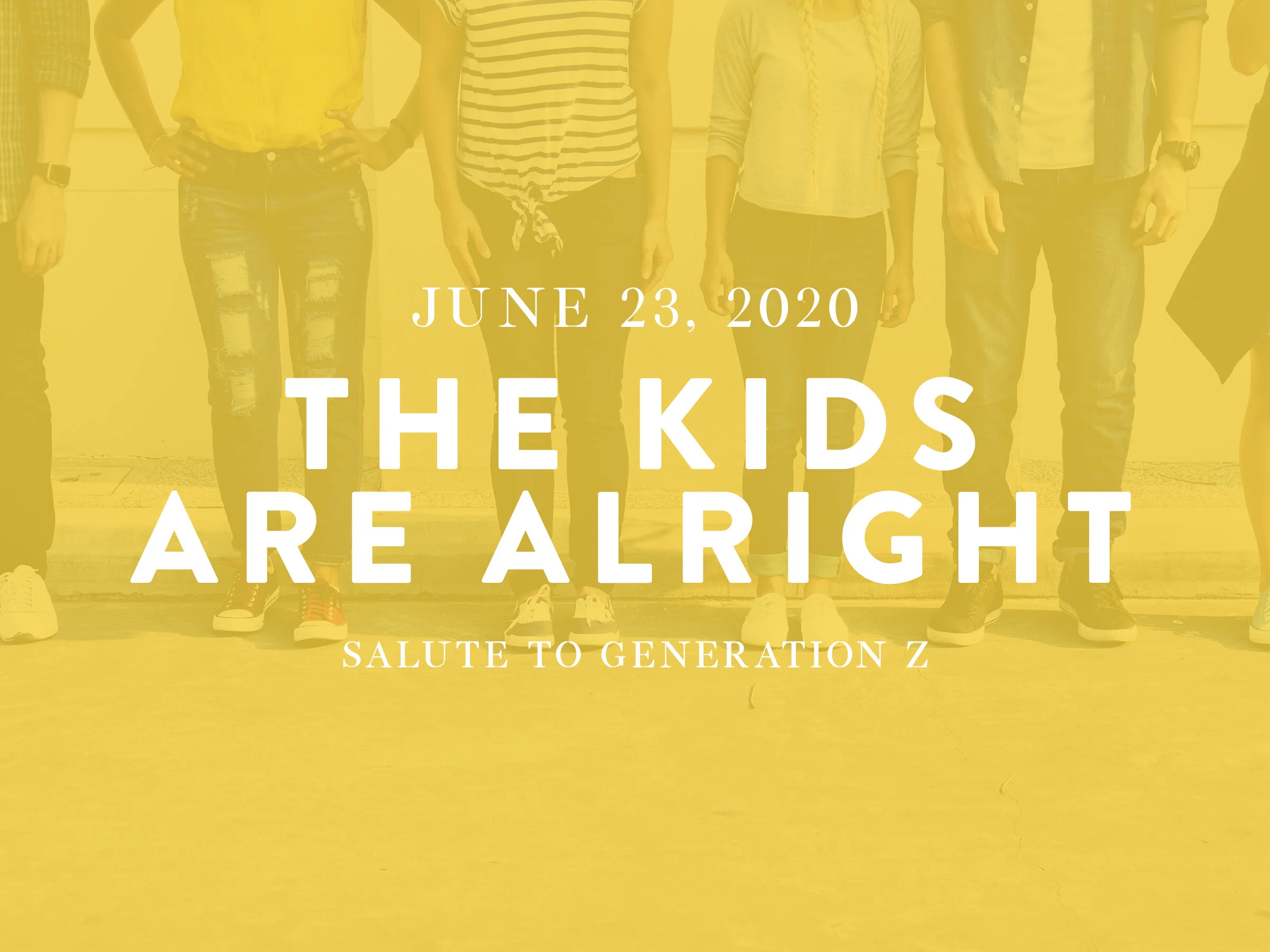 The Kids Are Alright