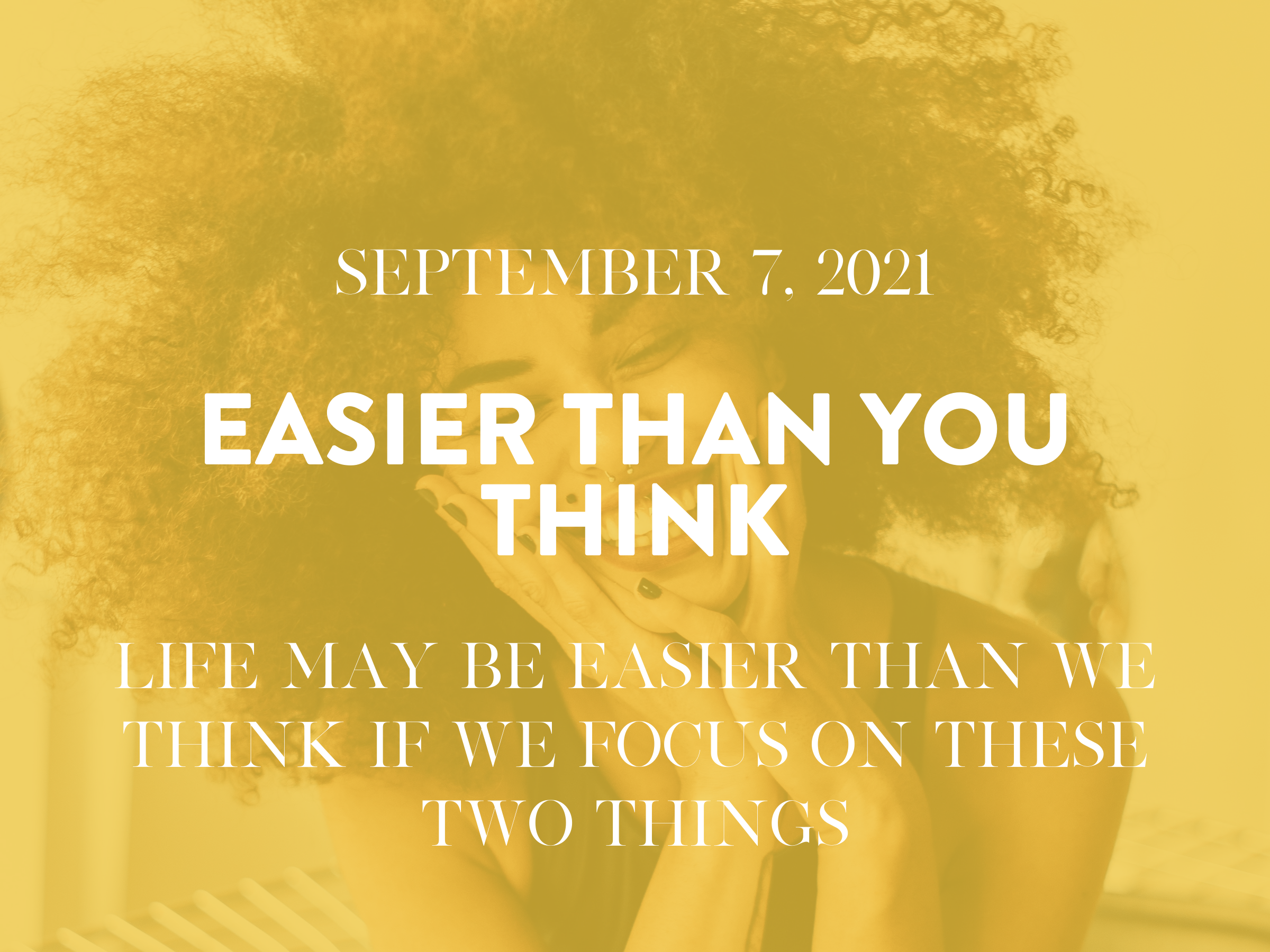 Easier Than You Think