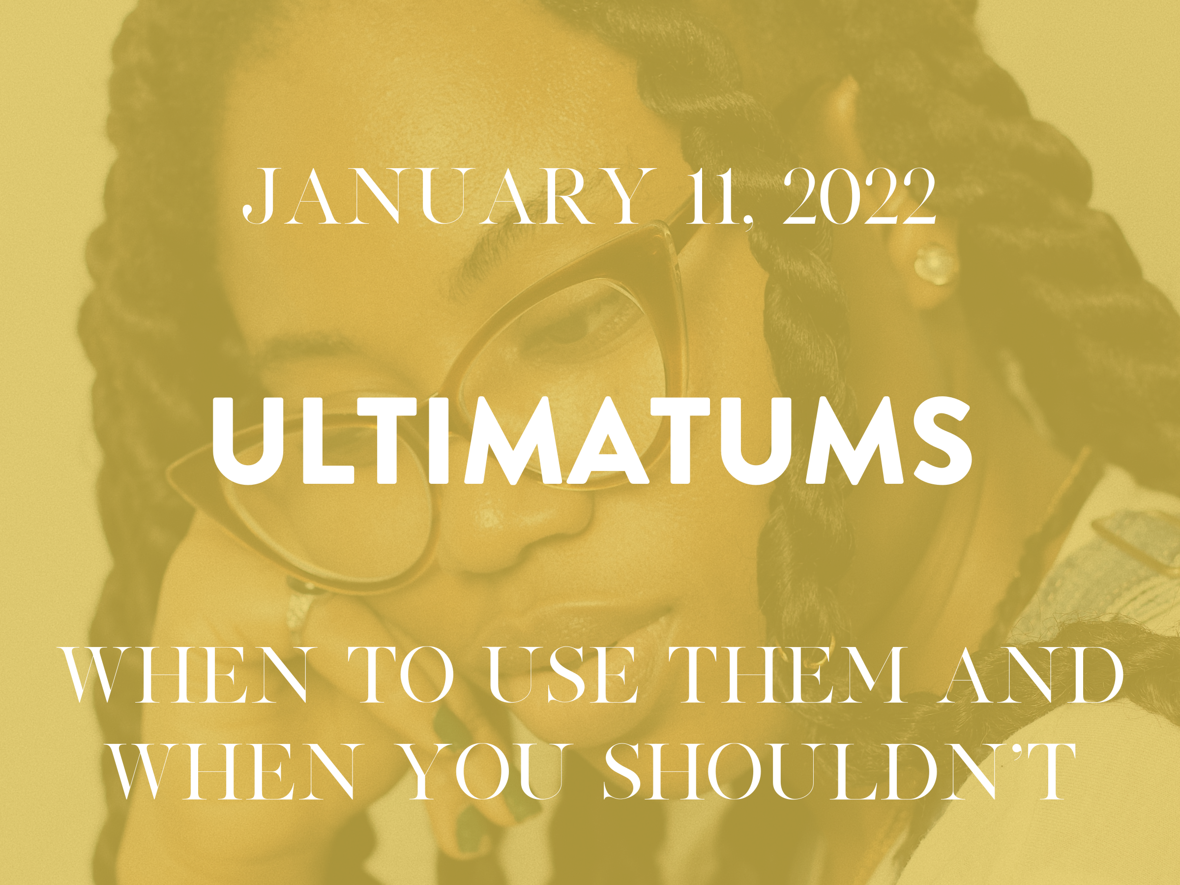 Ultimatums