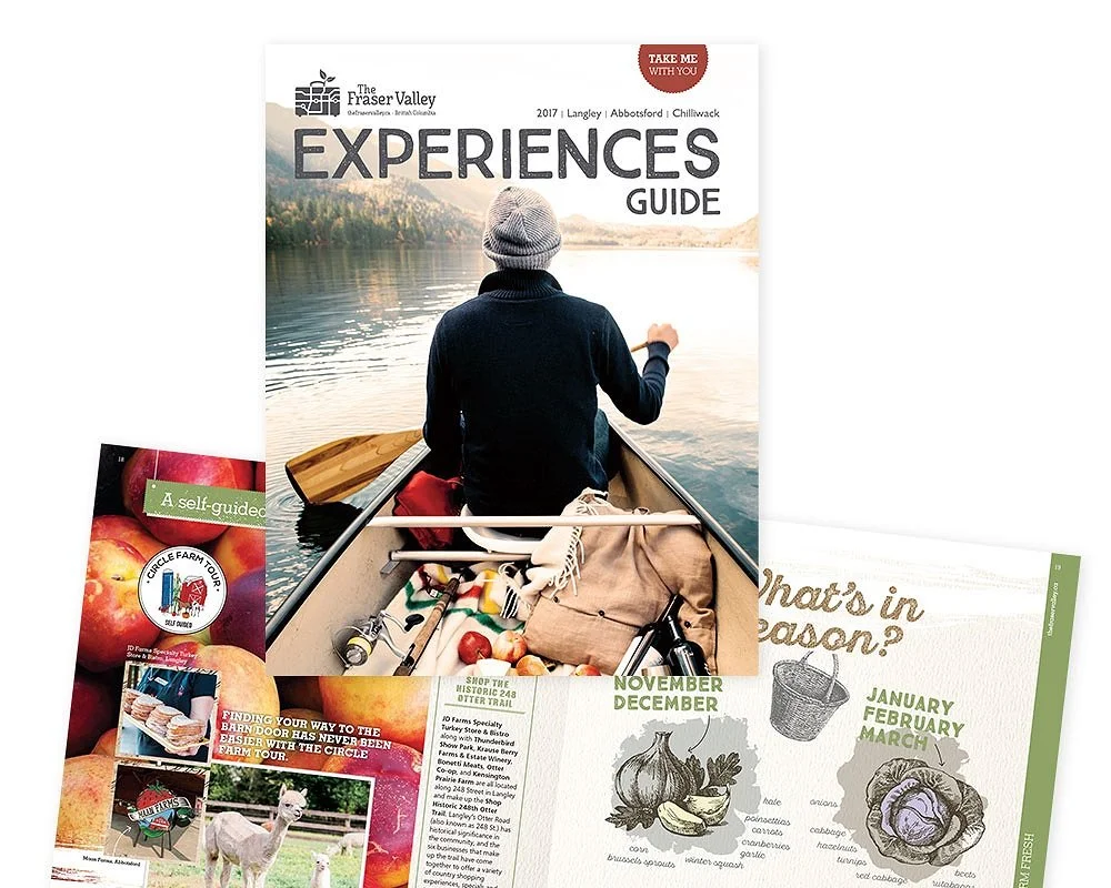 The Fraser Valley
Experiences Guide