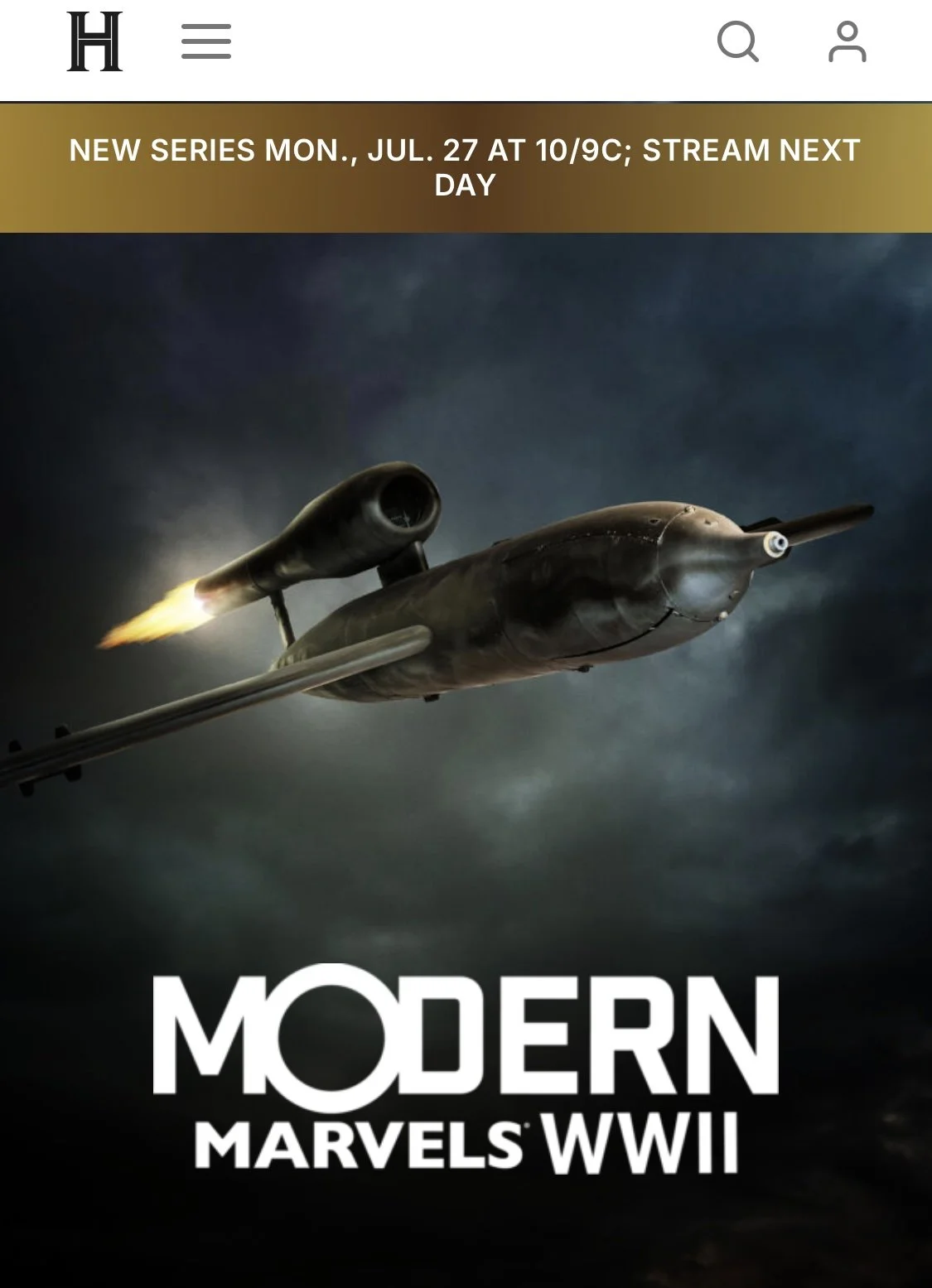 DOCUMENTARY: MODERN MARVELS WWII