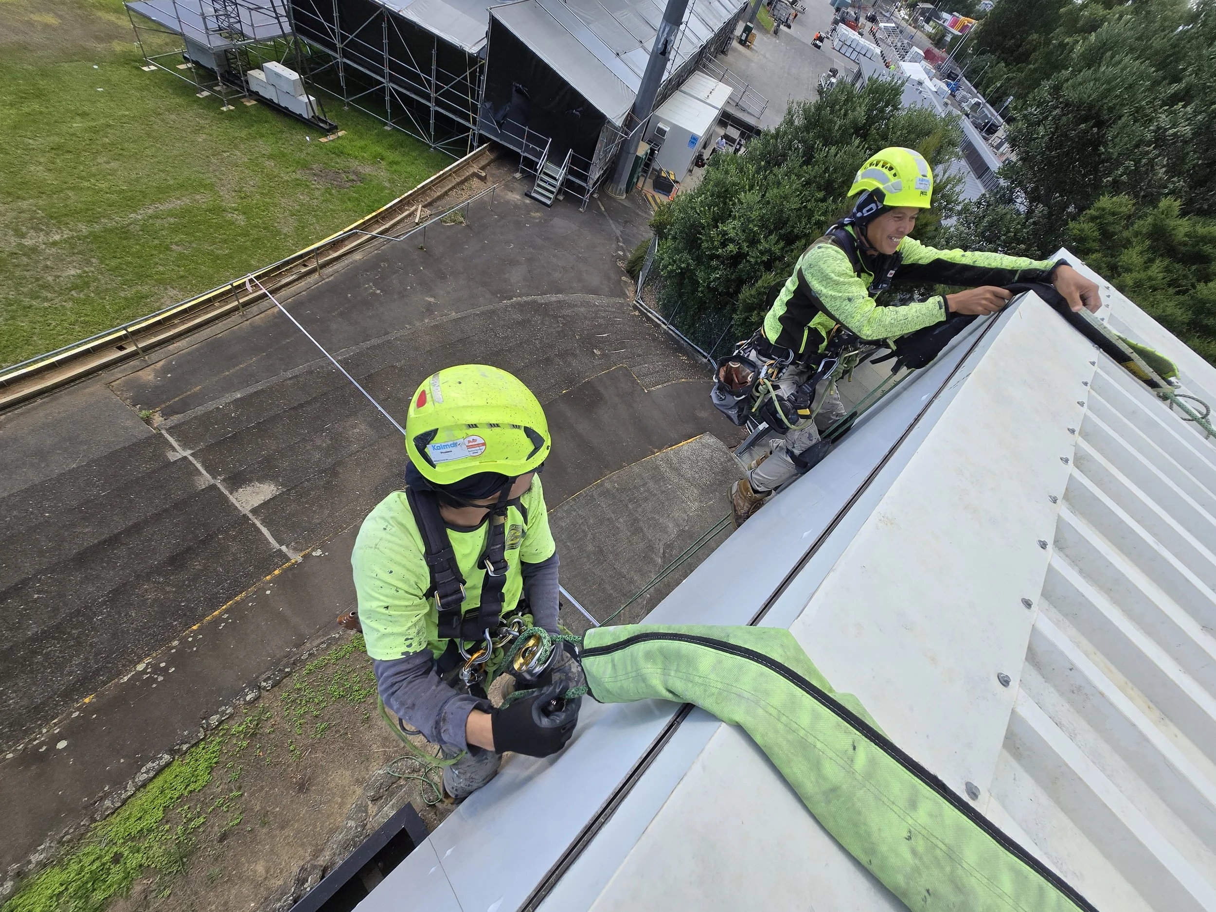 Professional Abseilers Auckland | MB Property Services Rope Access