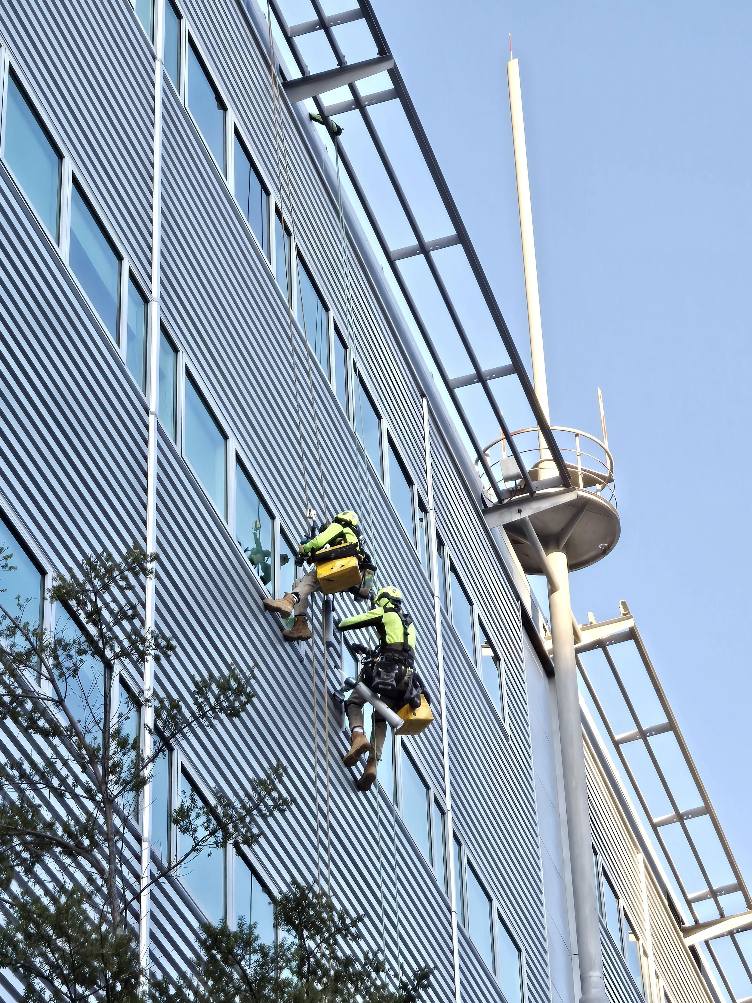 Industrial Abseiling and Rope Access Auckland | MB Property Services