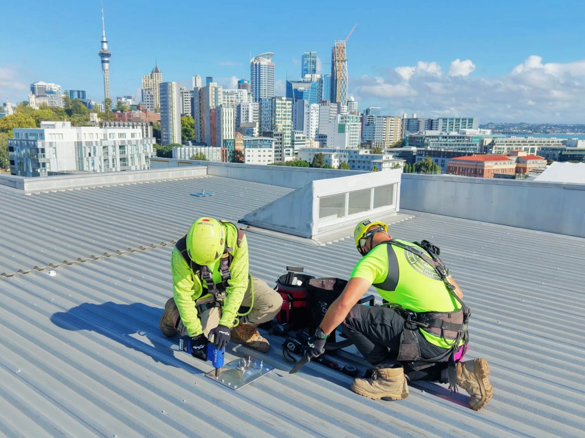 Installing Roof Anchors for Safe Rope Access Across Auckland Buildings