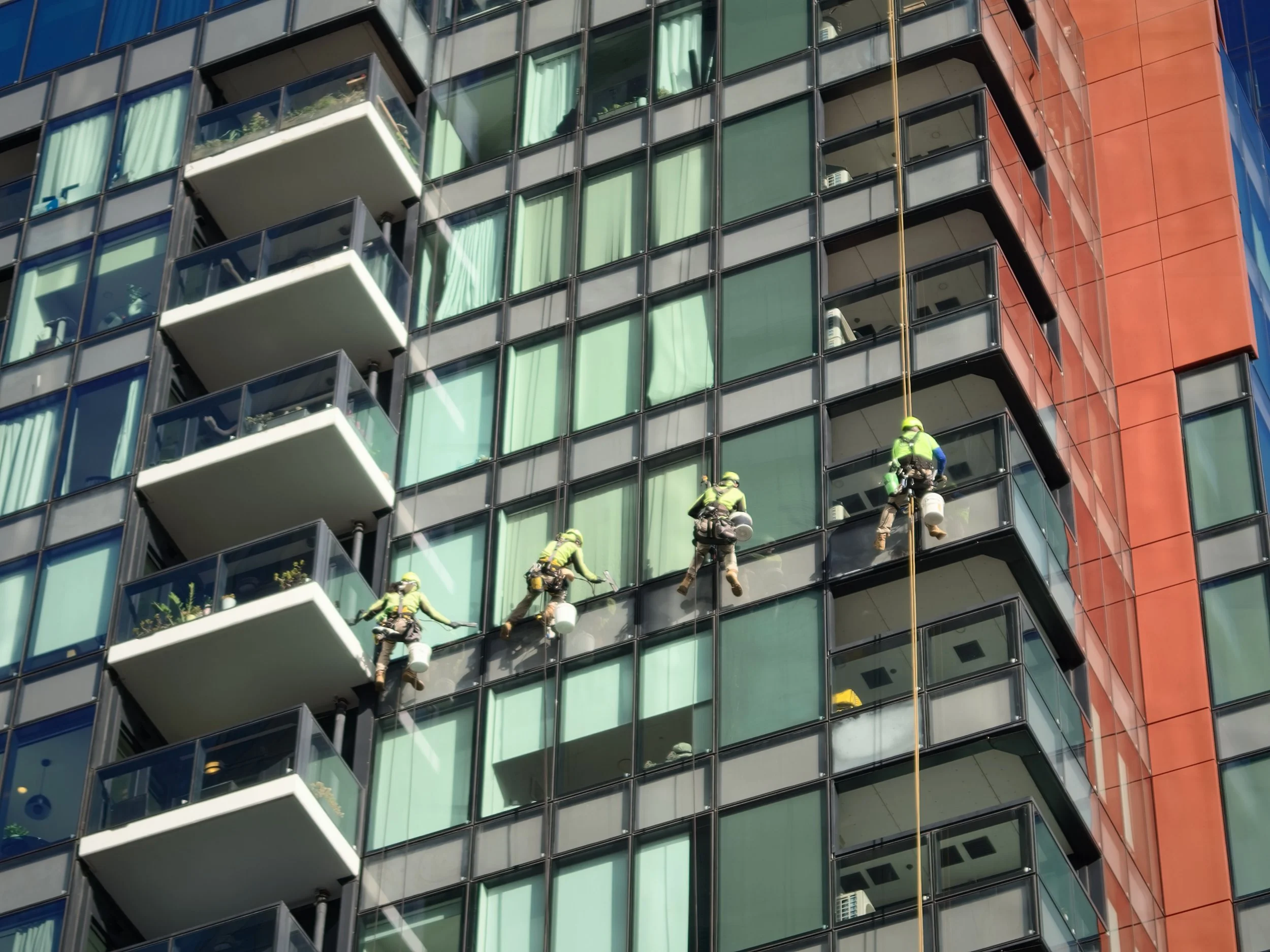 Window Cleaning and Building Washing at Height in Auckland