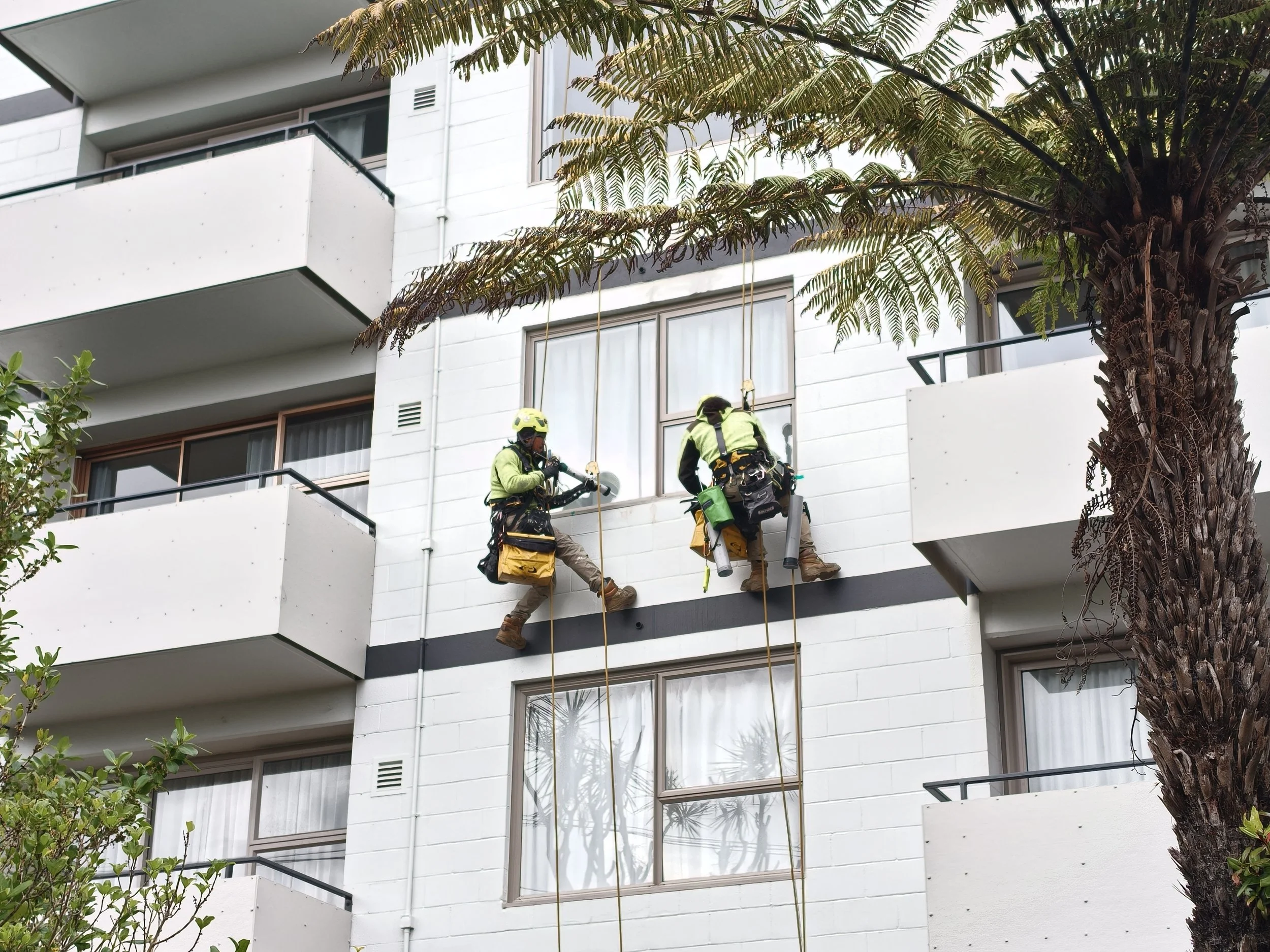 Façade Maintenance via Rope Access | Auckland