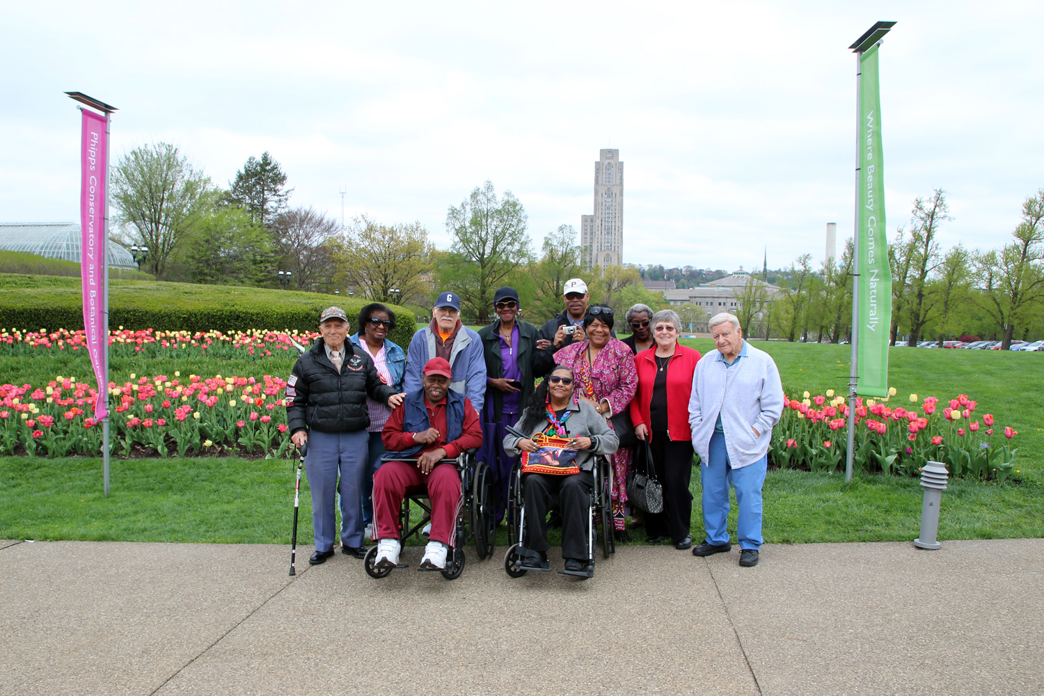  Group Picture of The Larimer Senior Group at Phipps.  