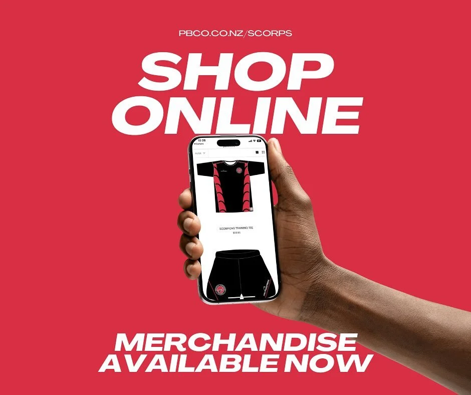 Get yourself some Scorpions merchandise!
https://pbco.co.nz/scorps