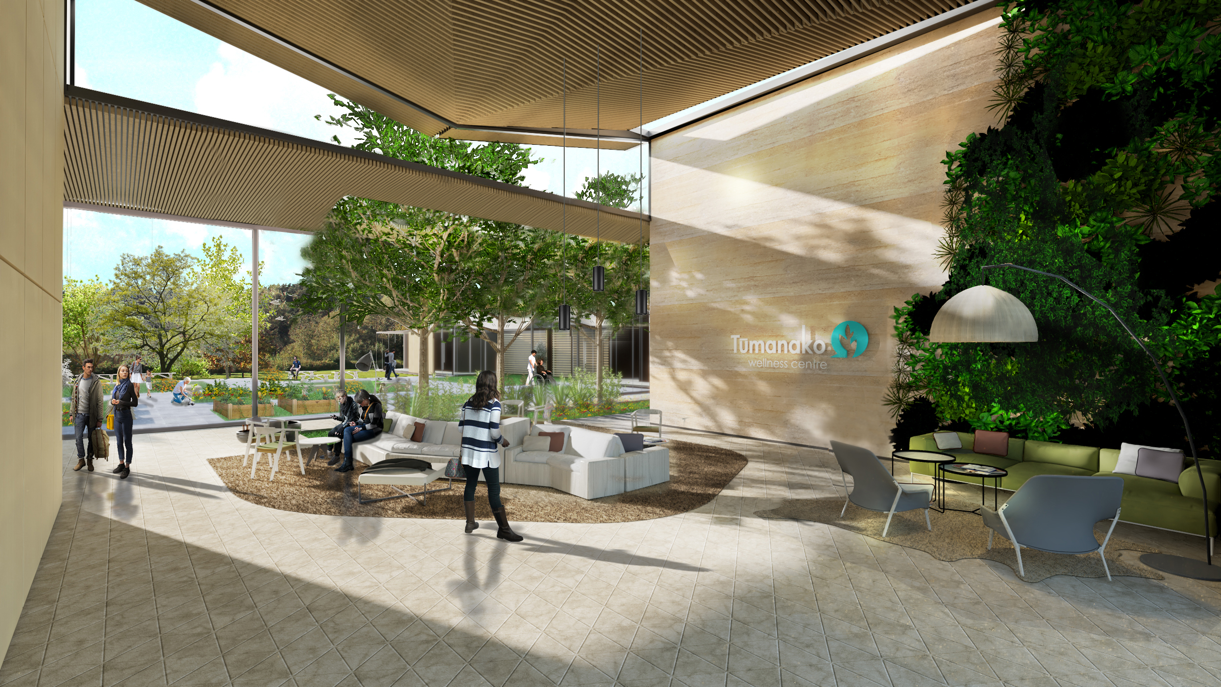Conceptual Design Floorplan Tumanako Wellness Centre