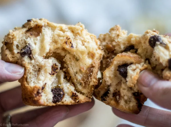 Peanut Butter Chocolate Chip Muffins