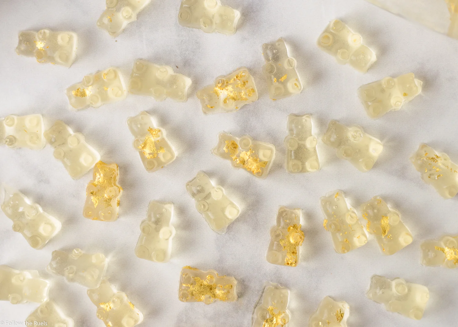 Golden Champagne Gummy Bears — Honey Blonde