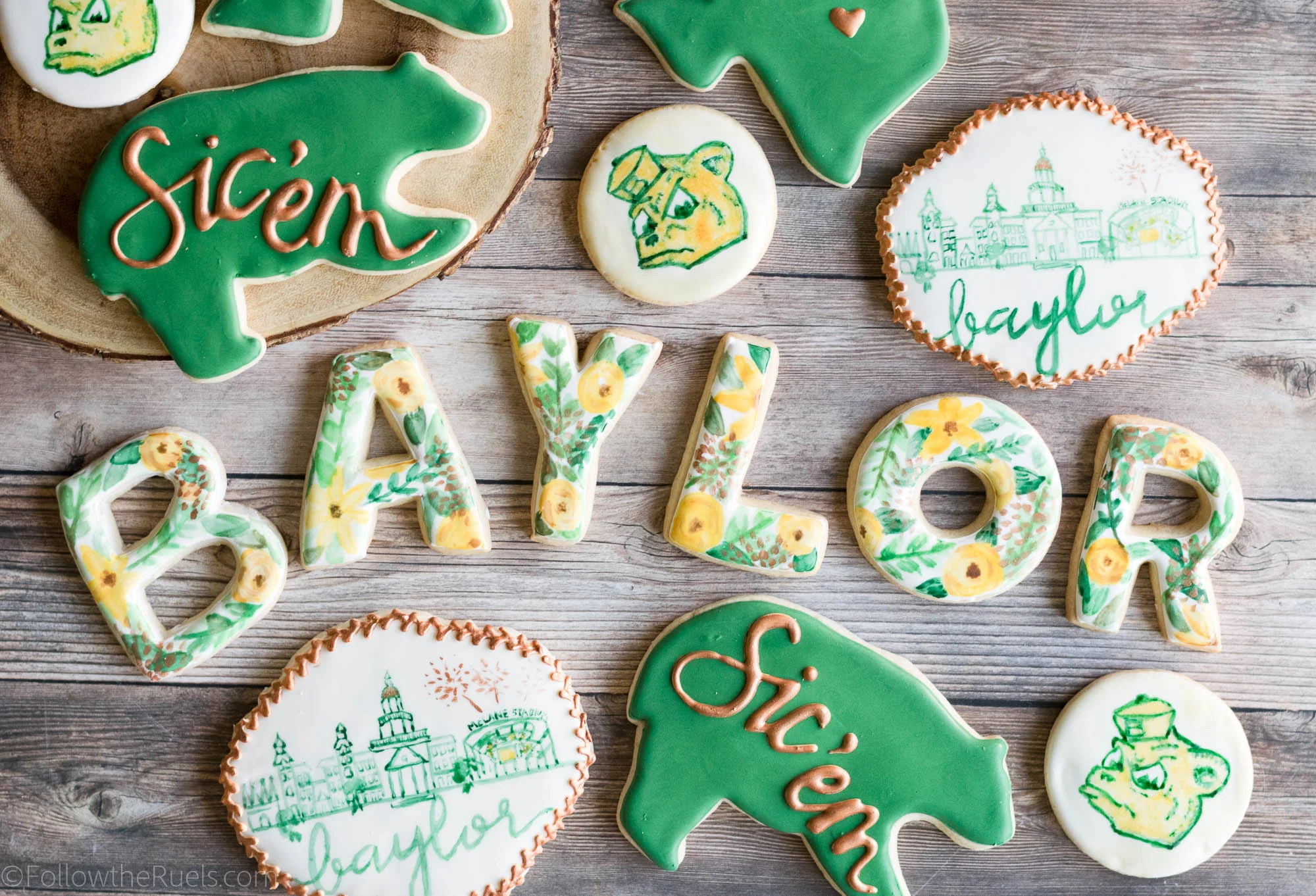 Baylor Homecoming Cookies