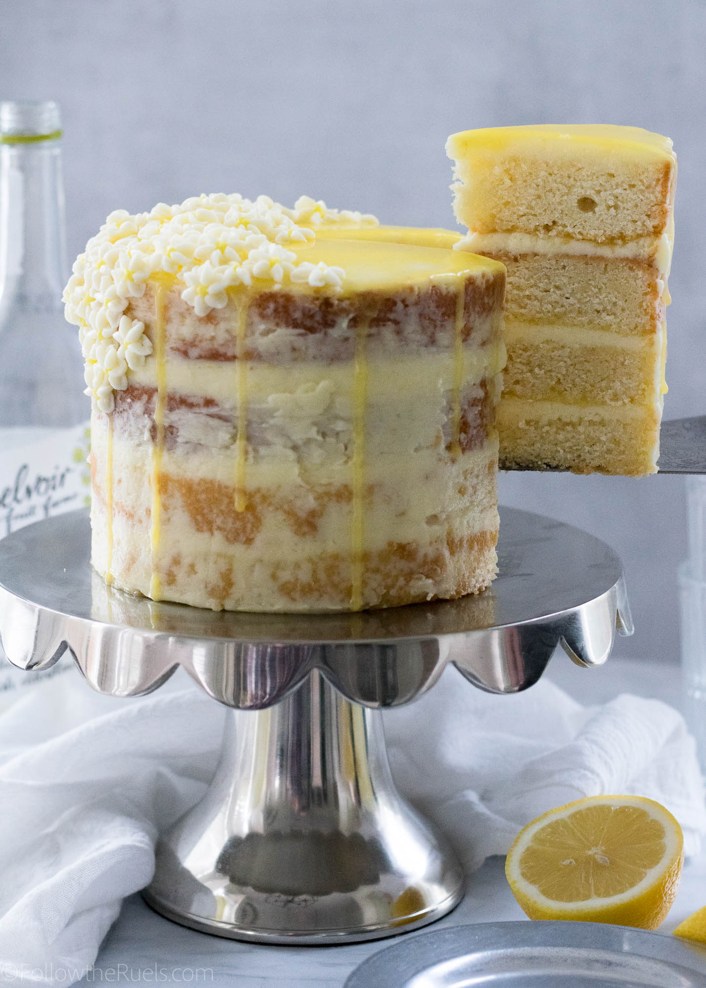 Lemon Elderflower Cake