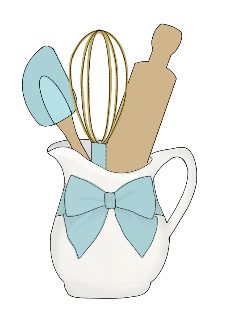 Baking Utensil Pitcher Cookie Cutter STL Files