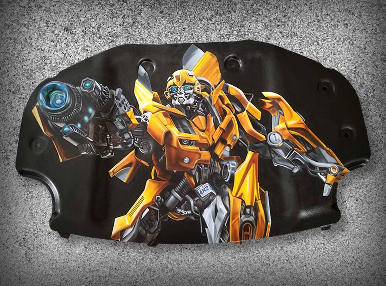 This hood liner is not legal in 14 states due to unfair visual advantage