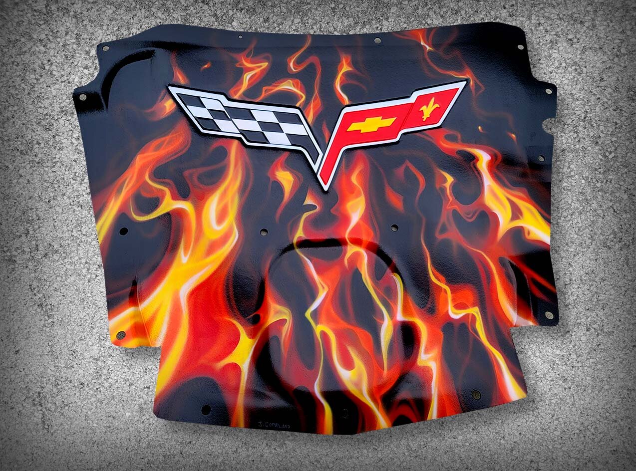 C6 Corvette hood liner flames.jpg