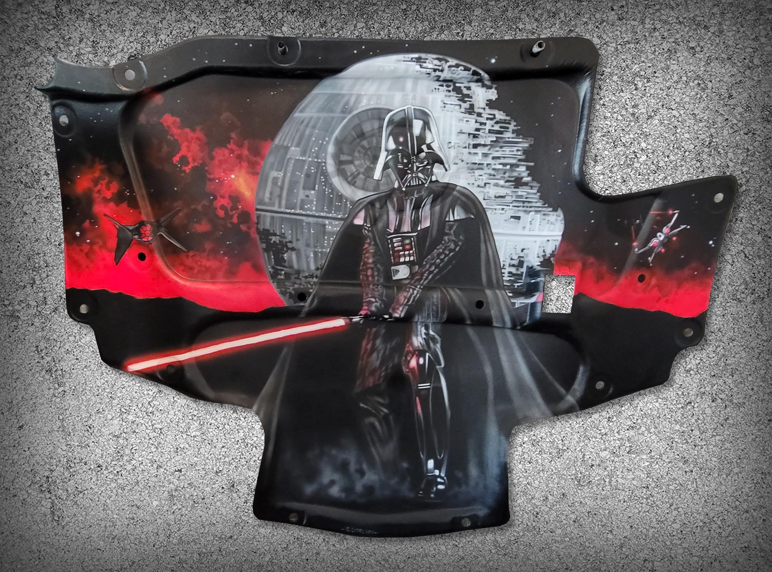 C5 Corvette airbrush darth vader hood liner.jpg