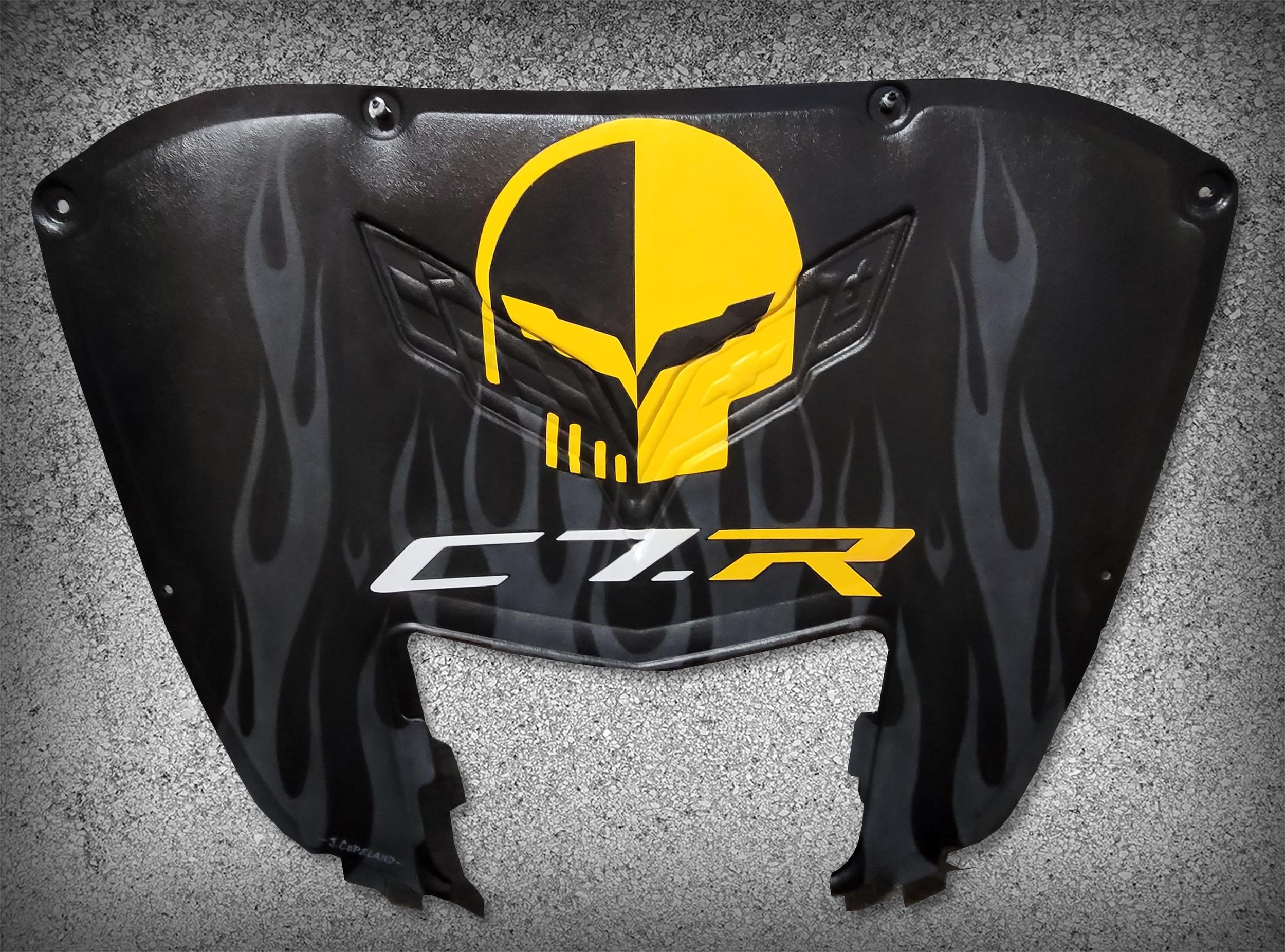 Corvette C7R airbrush hood liner.jpg