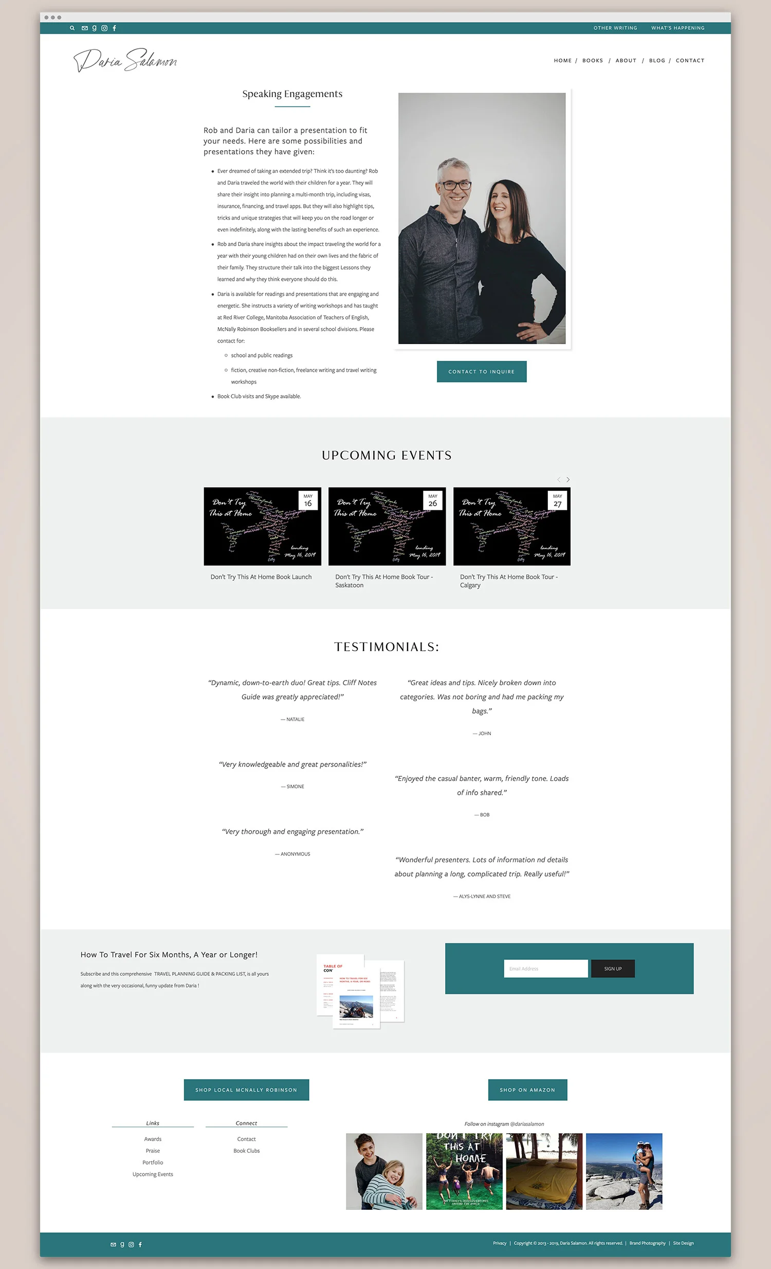 Daria Salamon Speaking Engagements web ui page.jpg