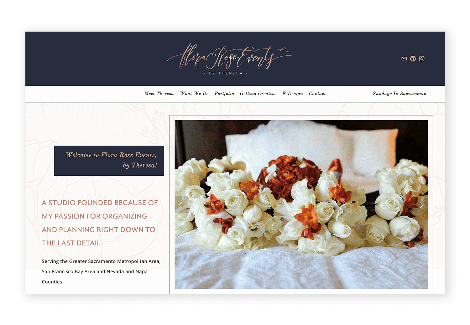 How to set up your header on the Brine template in Squarespace by Jodi Neufeld Design