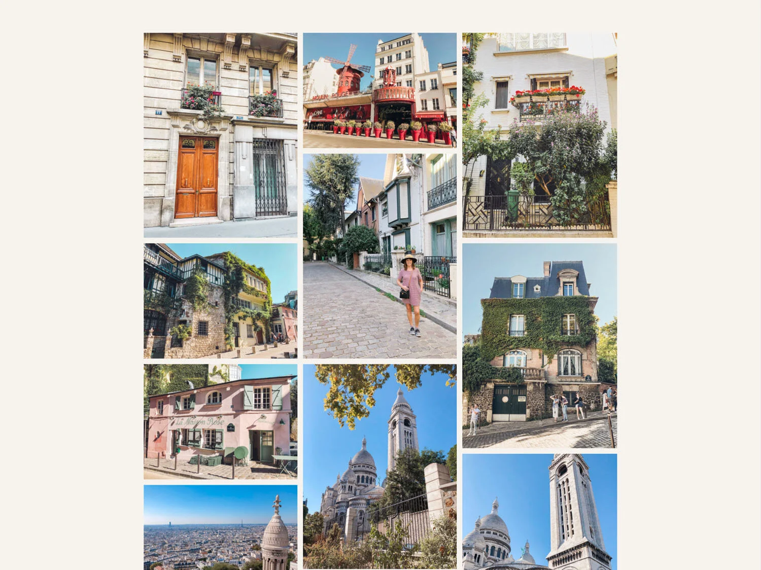 wall summary layout on a blog post in squarespace - masonry gallery in squarespace