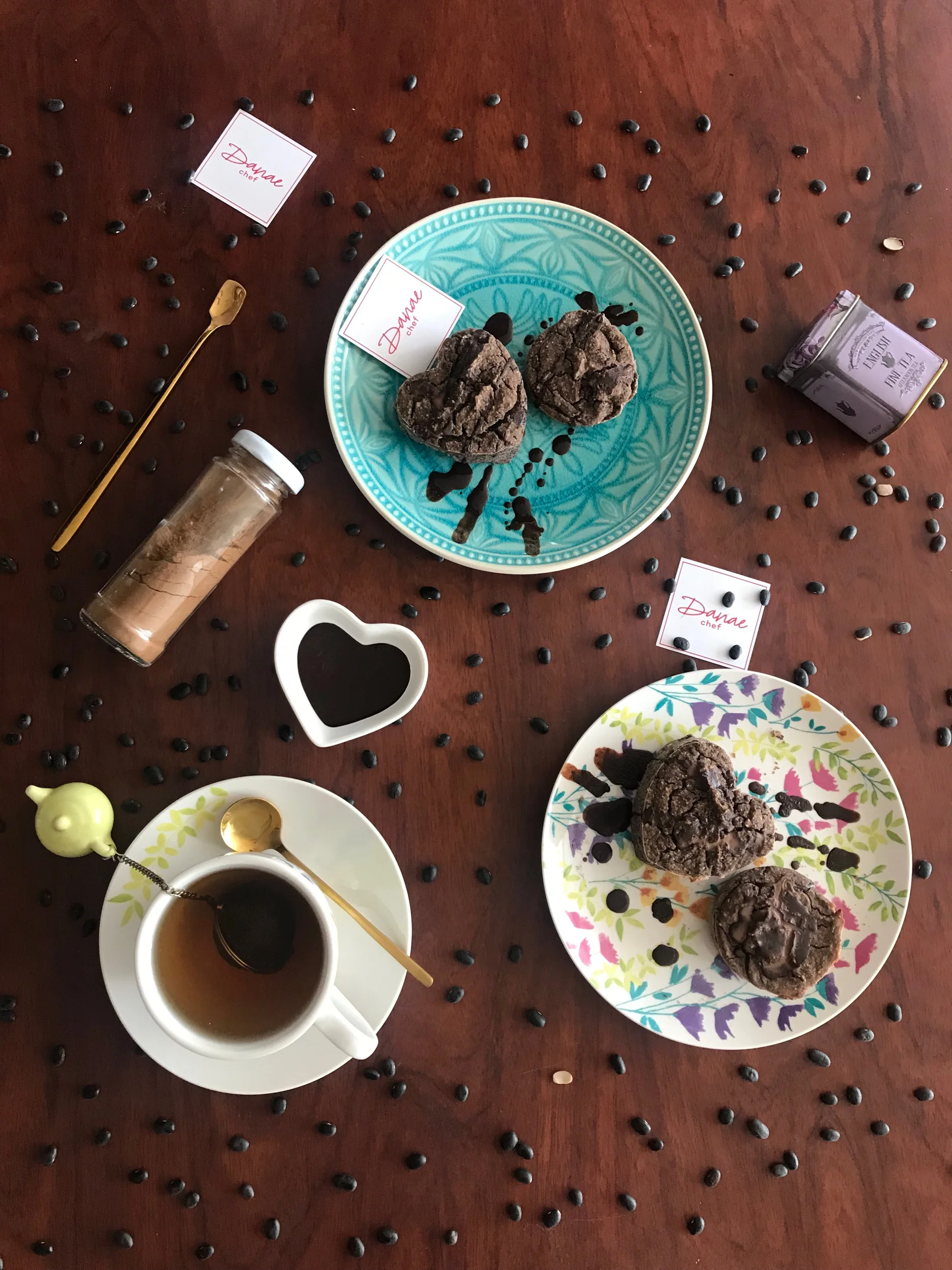 Muffin de porotos negros