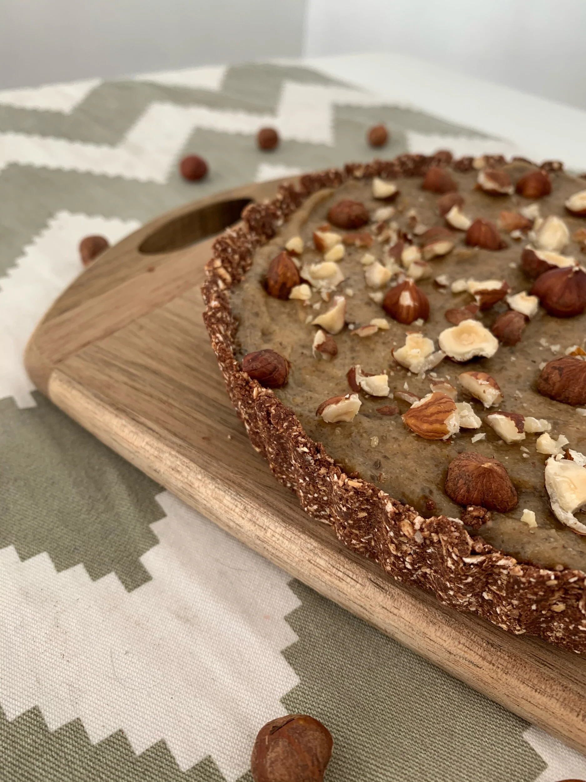 Pie de mantequilla de maní